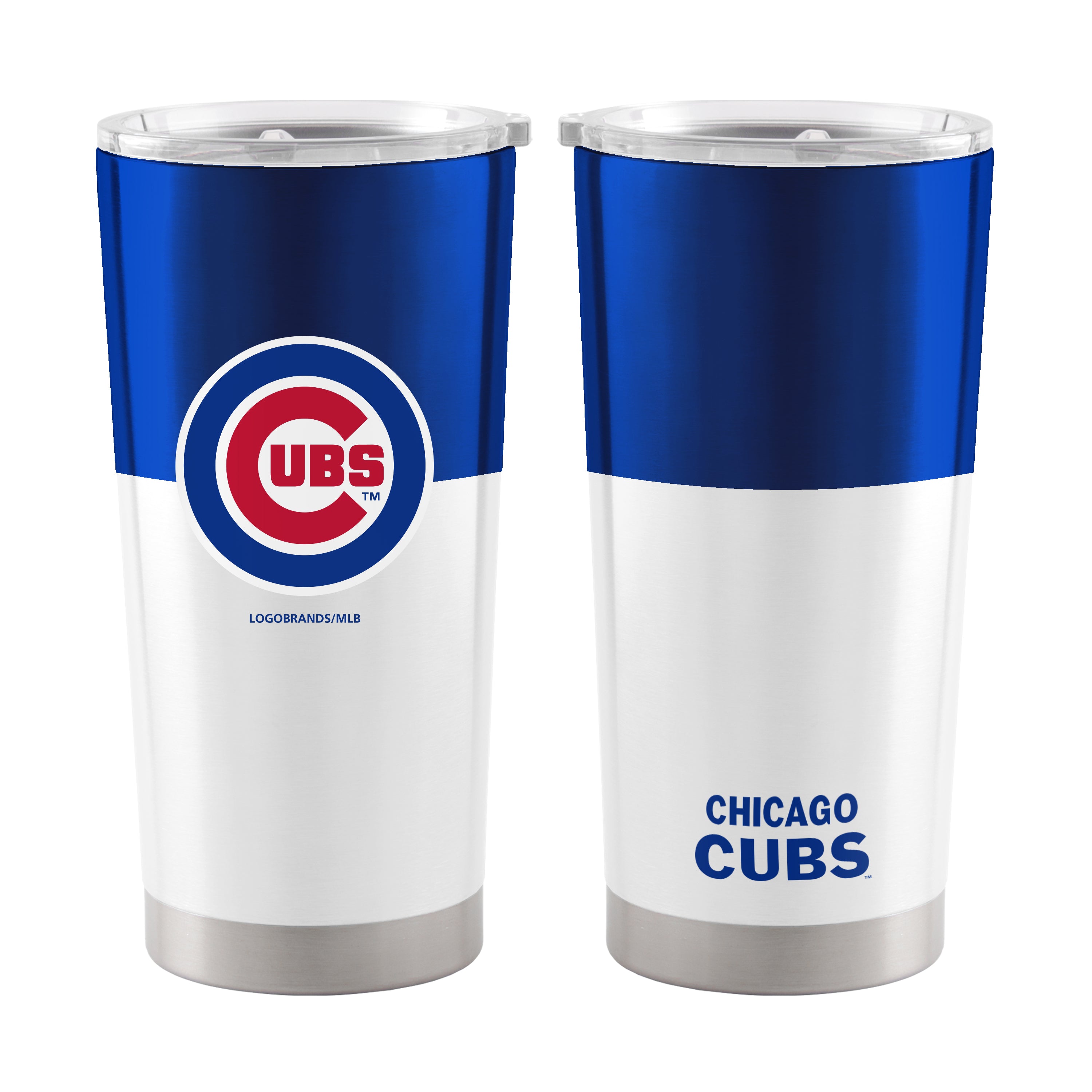 Chicago Cubs 20oz Colorblock Stainless Tumbler