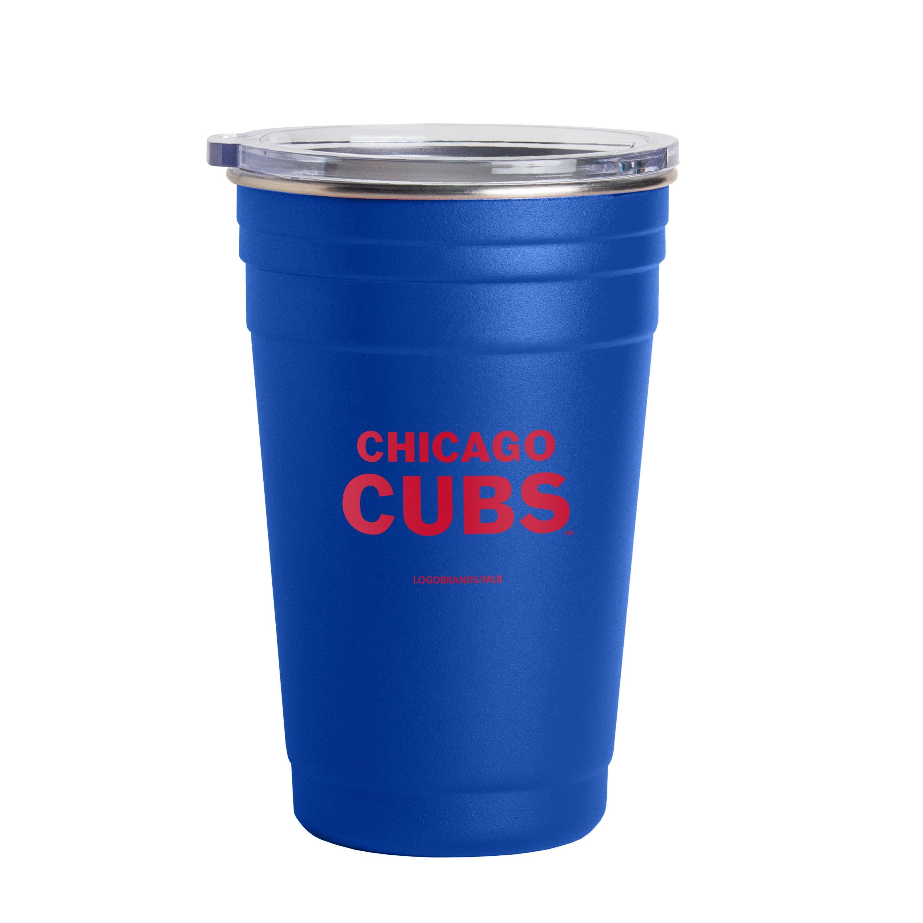 Chicago Cubs 22oz Flipside Stainless Cup - Sports Gifts, Sports Memorabilia, Sports Collectibles, Fan Shop
