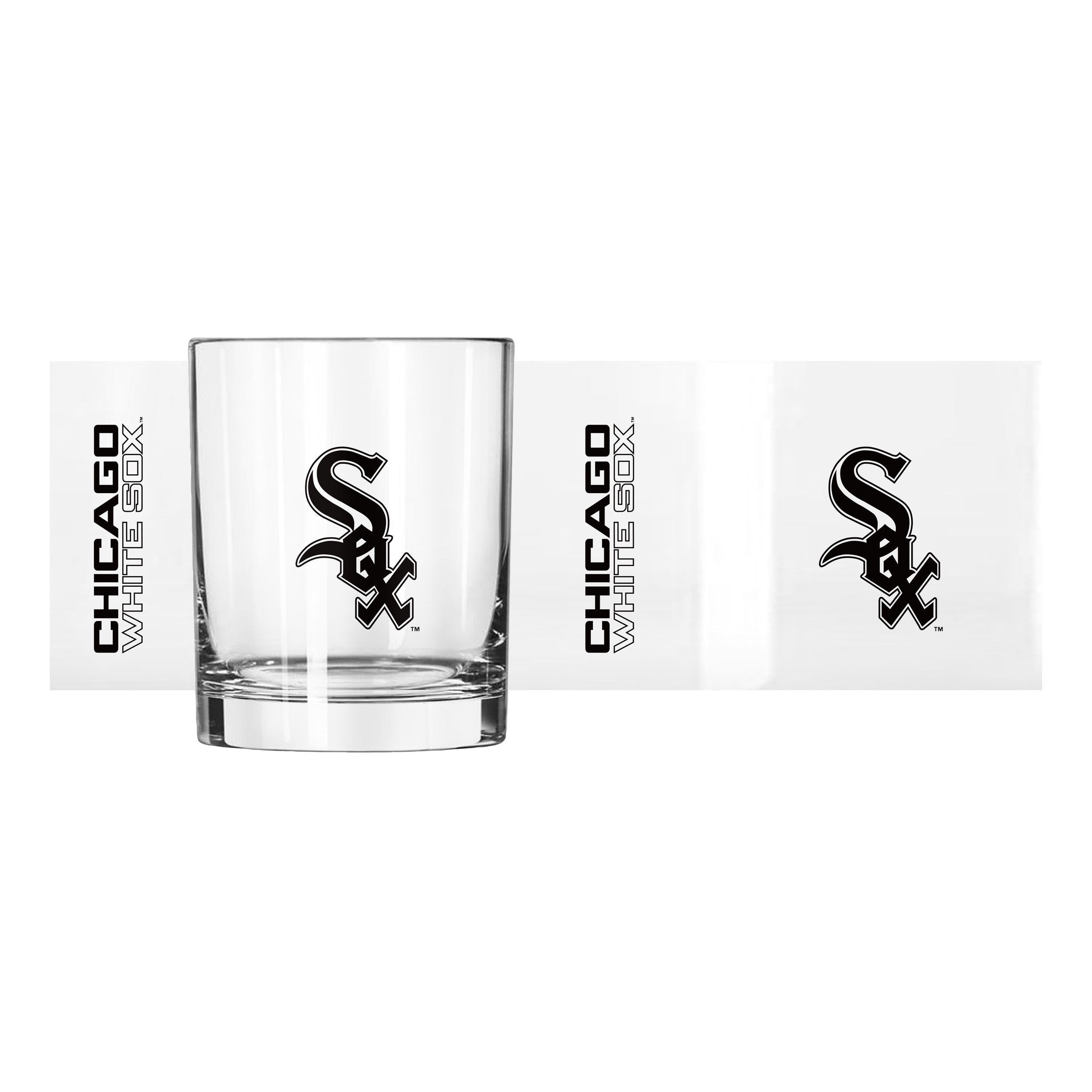 Chicago White Sox 14oz Gameday Rocks Glass - Sports Gifts, Sports Memorabilia, Sports Collectibles, Fan Shop