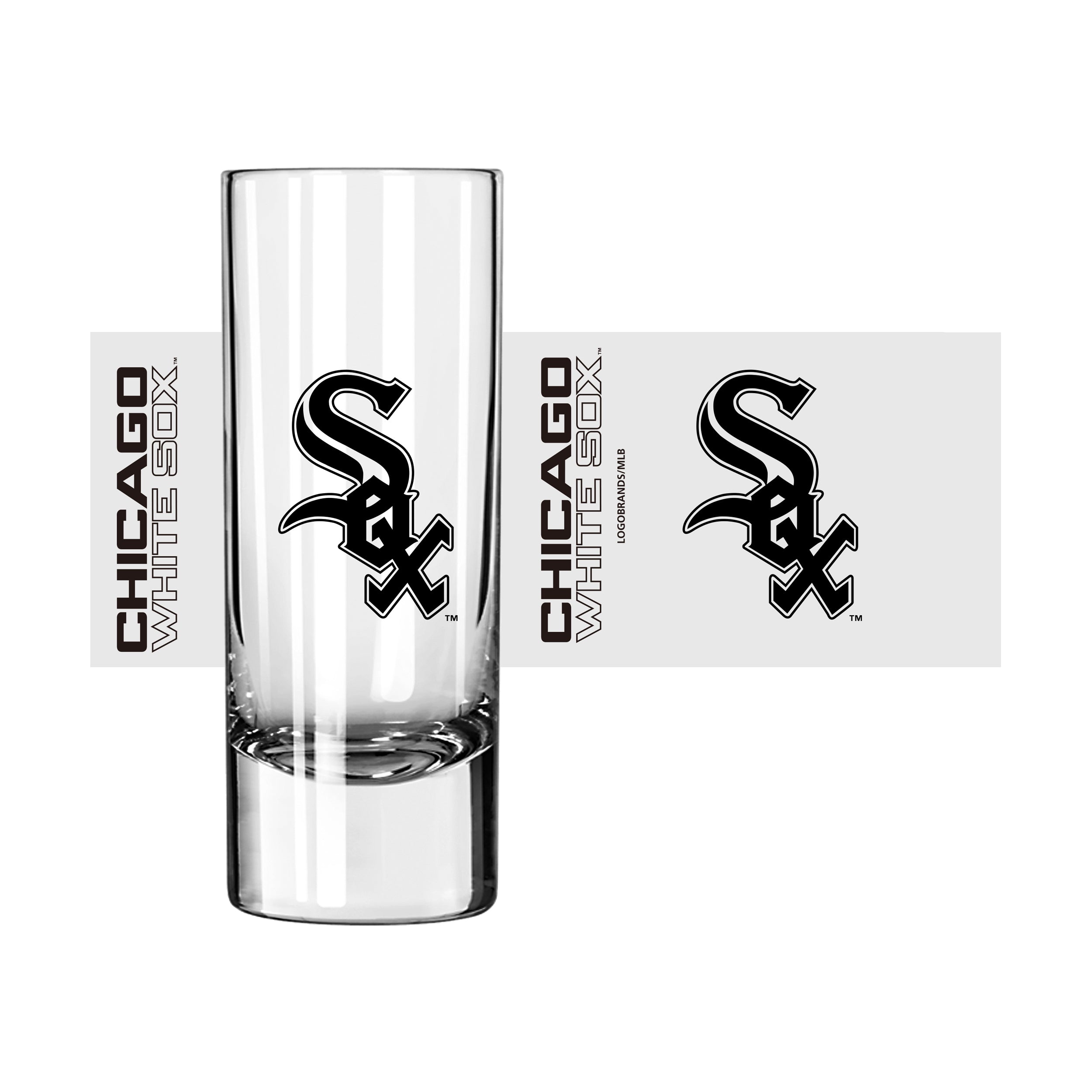 Chicago White Sox 2.5oz Gameday Shooter Glass - Sports Gifts, Sports Memorabilia, Sports Collectibles, Fan Shop