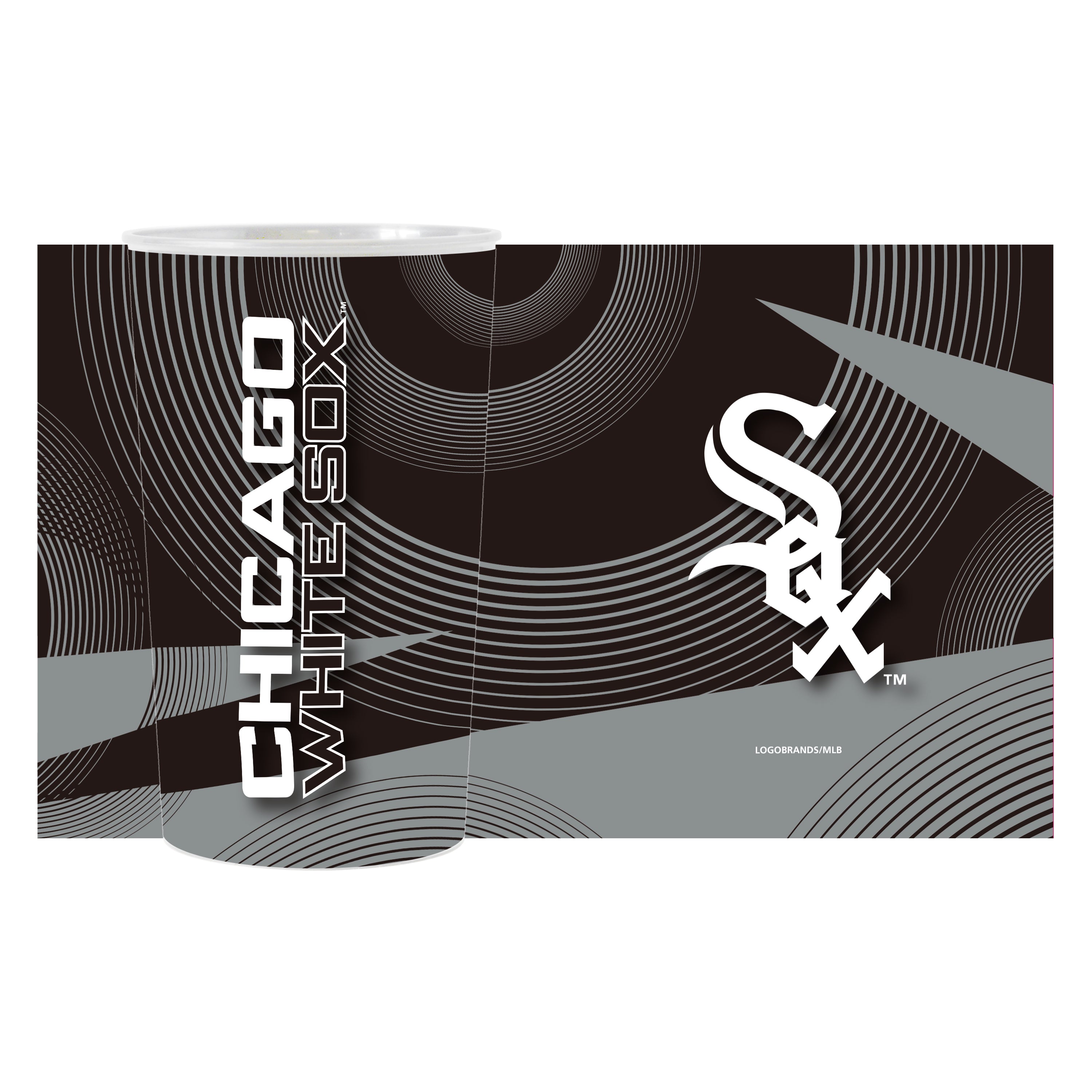 Chicago White Sox 4pk Geometric 22oz Hardwall Cup - Sports Gifts, Sports Memorabilia, Sports Collectibles, Fan Shop