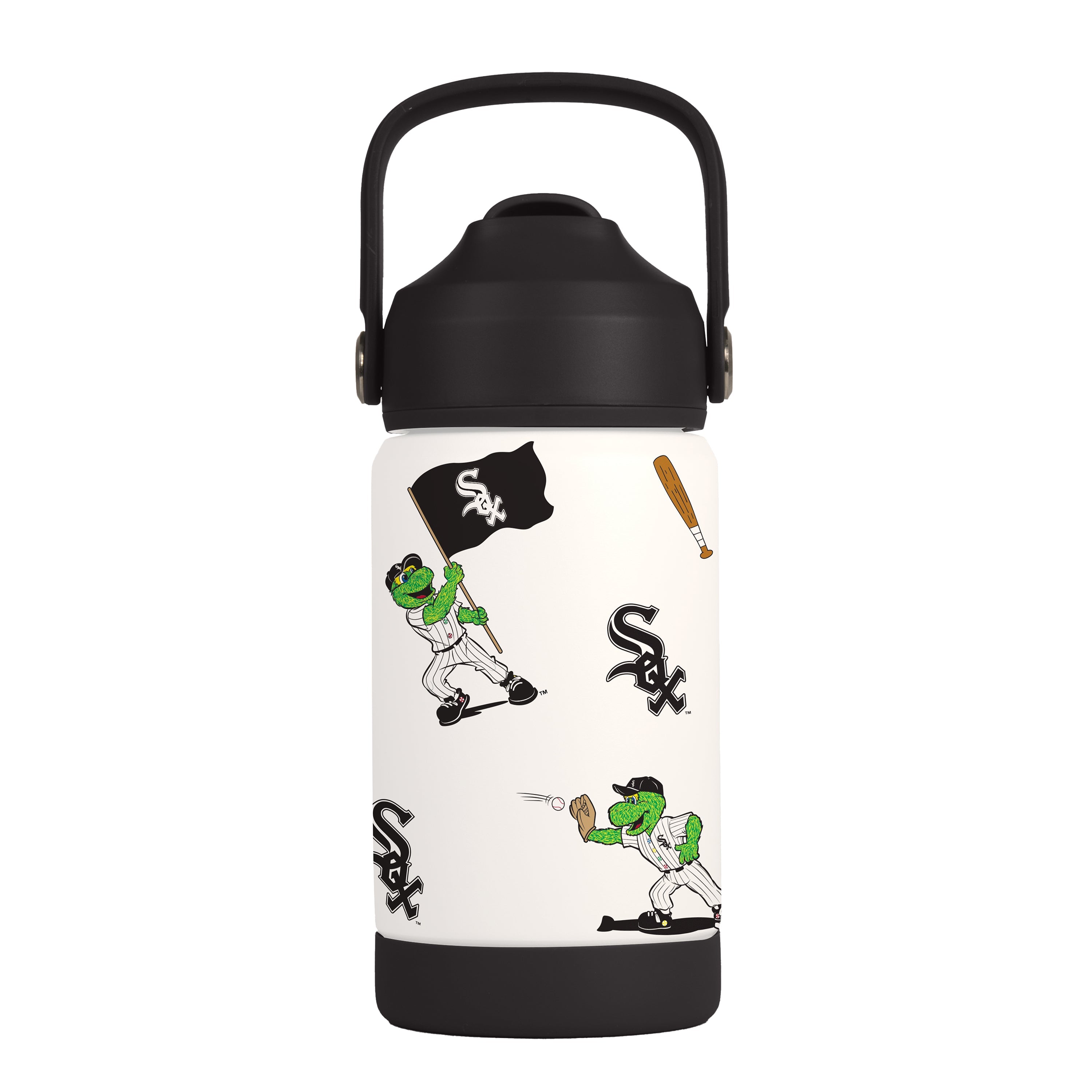 Chicago White Sox 12oz Mascot SS Kids Bottle - Sports Gifts, Sports Memorabilia, Sports Collectibles, Fan Shop