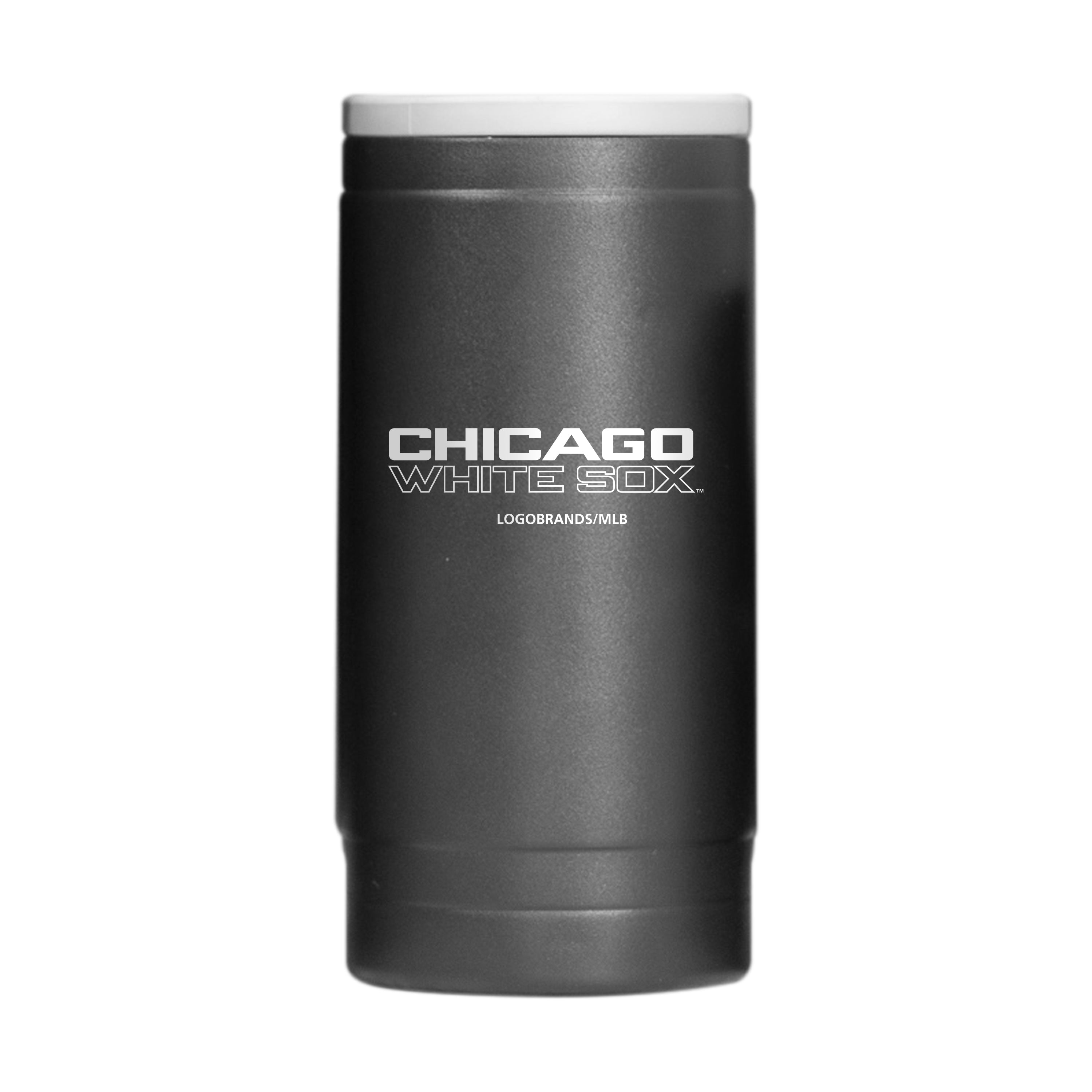 Chicago White Sox Flipside Powder Coat Slim Can Coolie - Sports Gifts, Sports Memorabilia, Sports Collectibles, Fan Shop