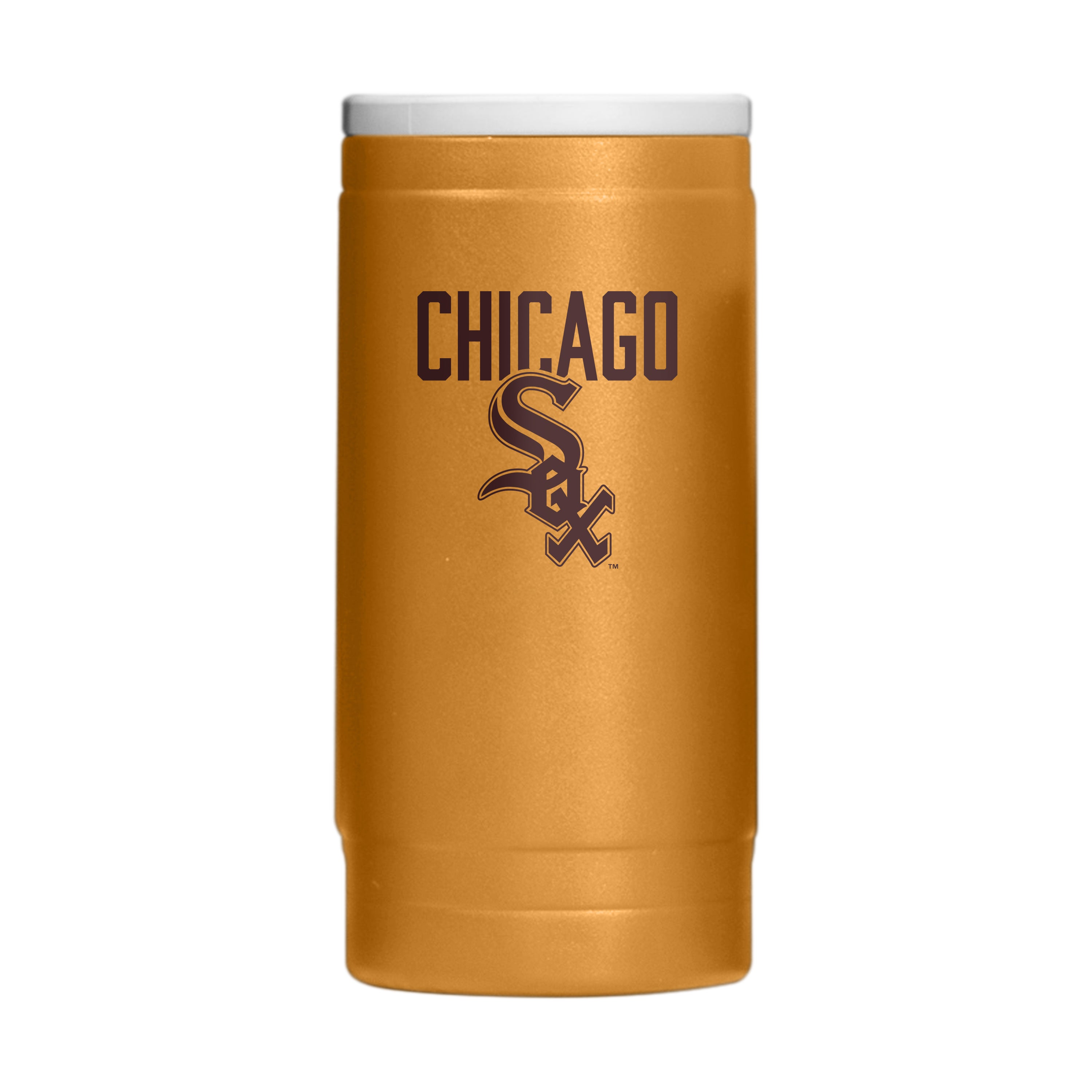 Chicago White Sox Huddle Powder Coat Slim Can Coolie - Sports Gifts, Sports Memorabilia, Sports Collectibles, Fan Shop