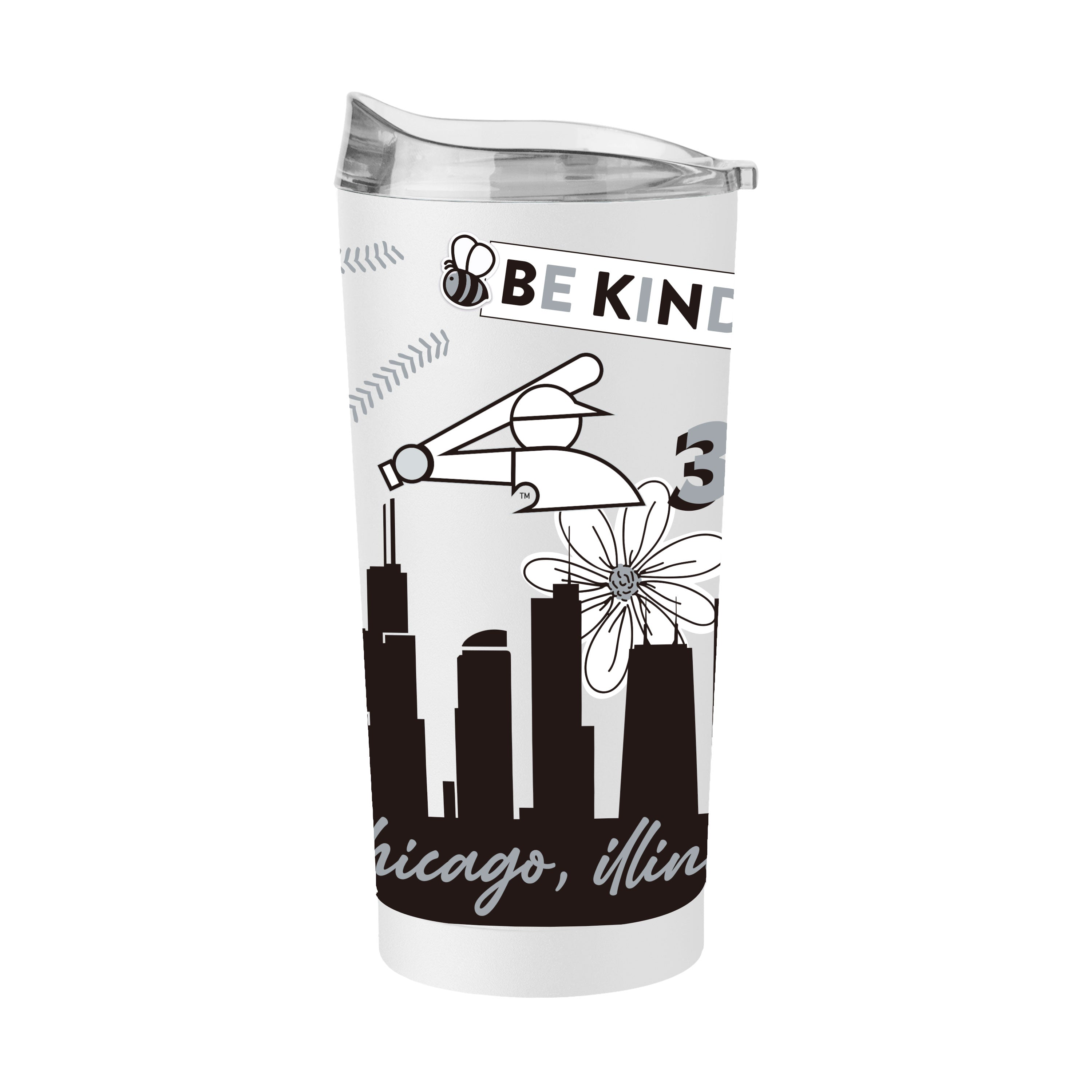 Chicago White Sox 20oz Native Powder Coat Tumbler