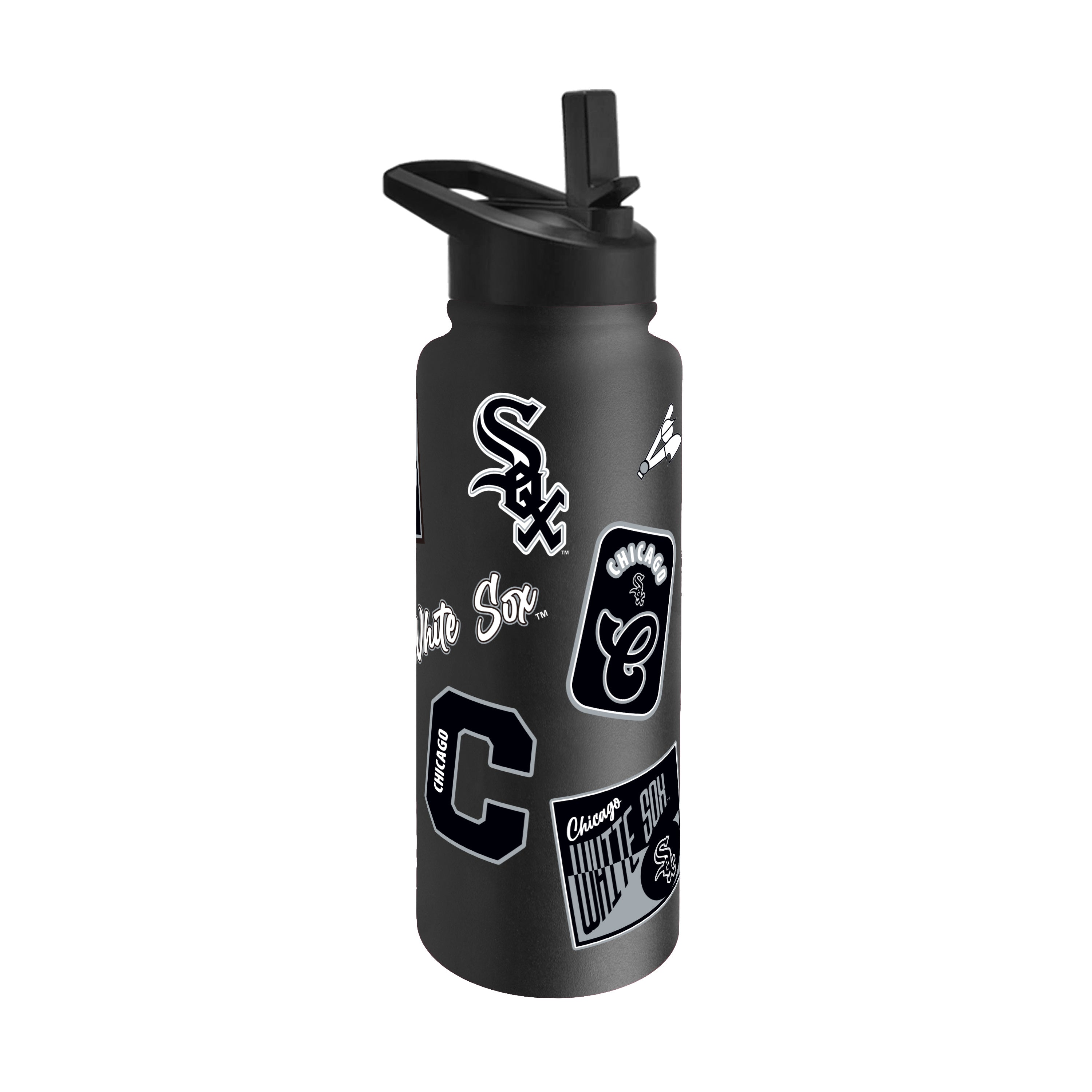 Chicago White Sox 34oz Dream Weave Quencher Bottle - Sports Gifts, Sports Memorabilia, Sports Collectibles, Fan Shop