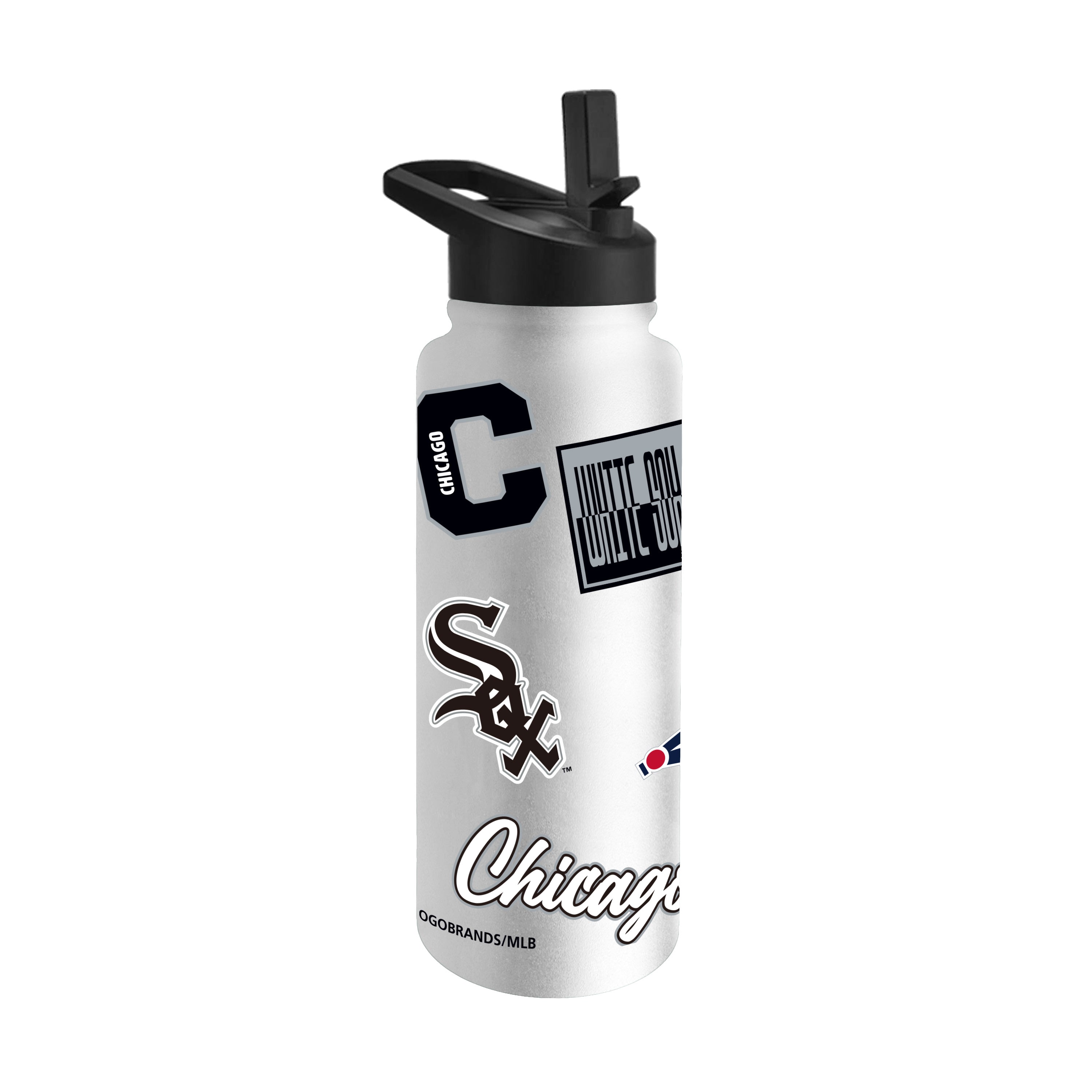Chicago White Sox 34oz Dream Weave Quencher Bottle - Sports Gifts, Sports Memorabilia, Sports Collectibles, Fan Shop