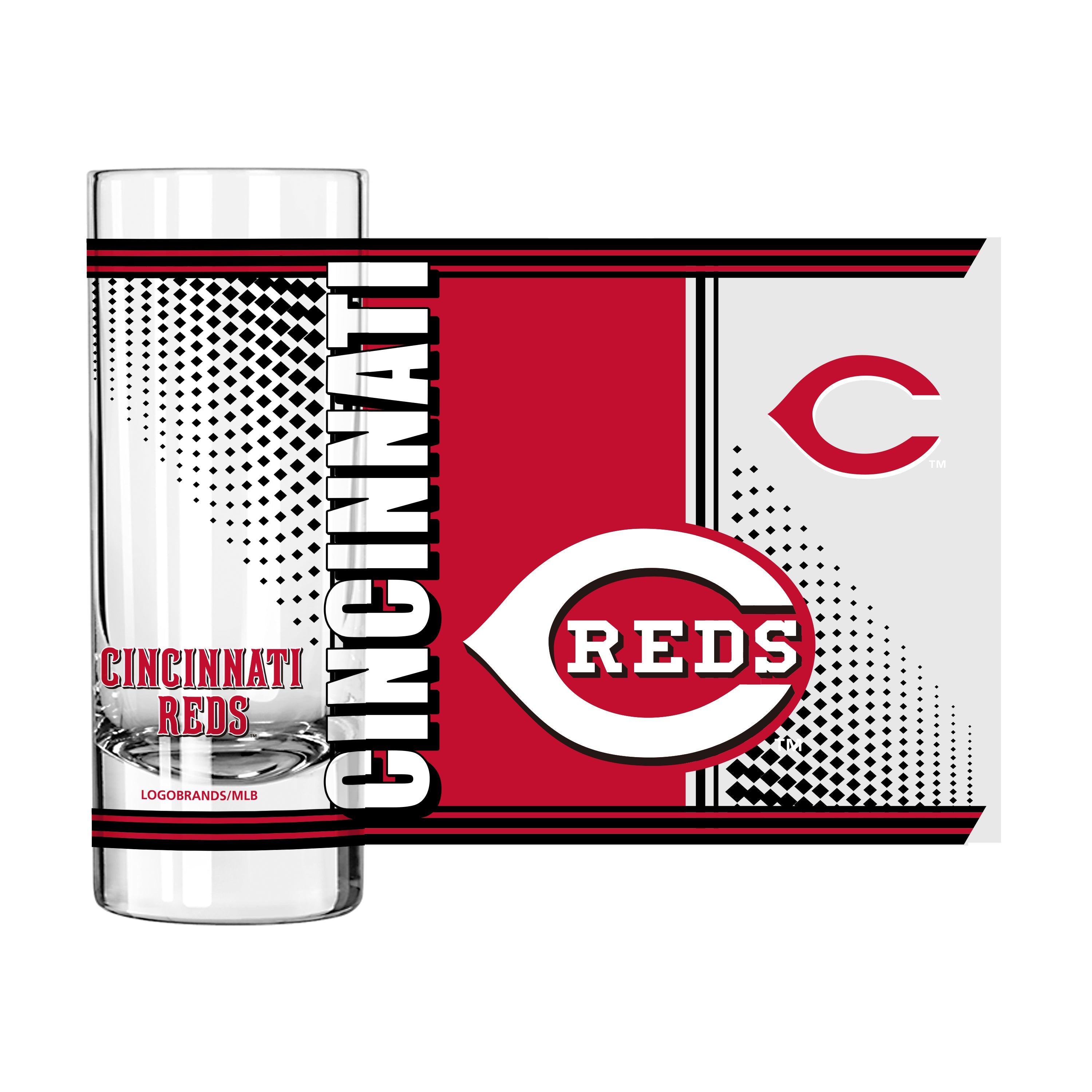 Cincinnati Reds 2.5oz Hero Shooter - Sports Gifts, Sports Memorabilia, Sports Collectibles, Fan Shop