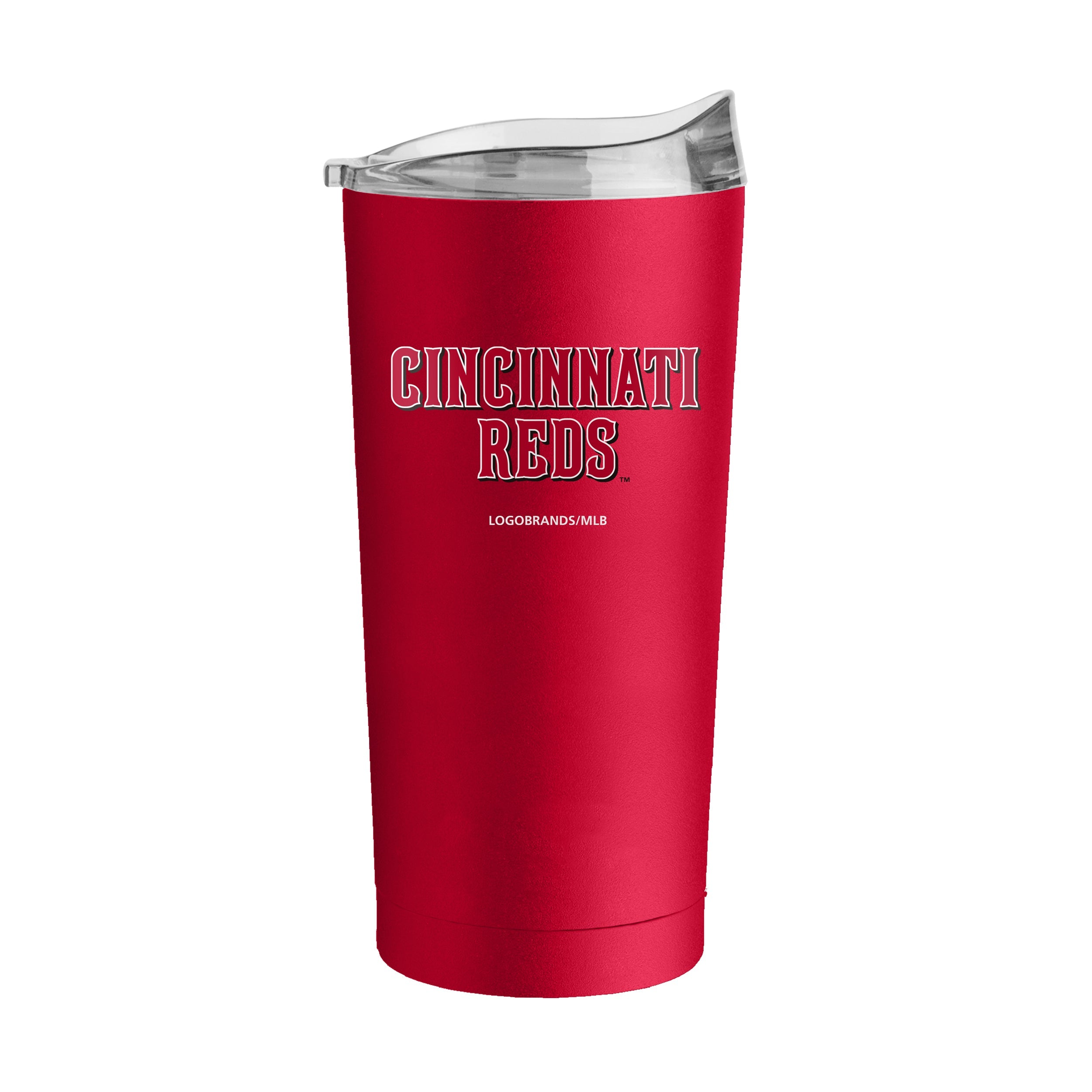 Cincinnati Reds 20oz Flipside Powder Coat Tumbler - Sports Gifts, Sports Memorabilia, Sports Collectibles, Fan Shop