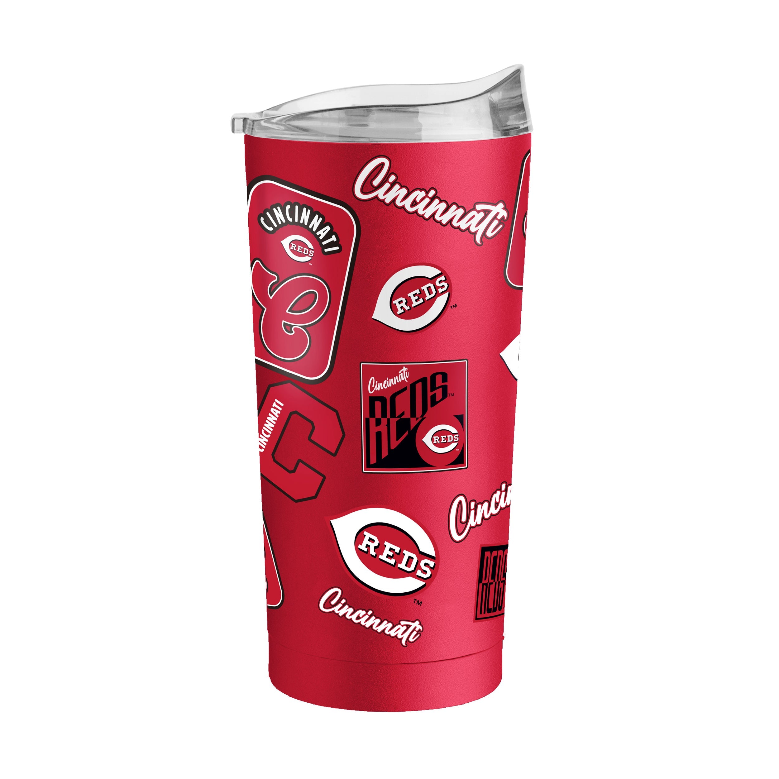 Cincinnati Reds 20oz Dream Weave Powder Coat Tumbler - Sports Gifts, Sports Memorabilia, Sports Collectibles, Fan Shop