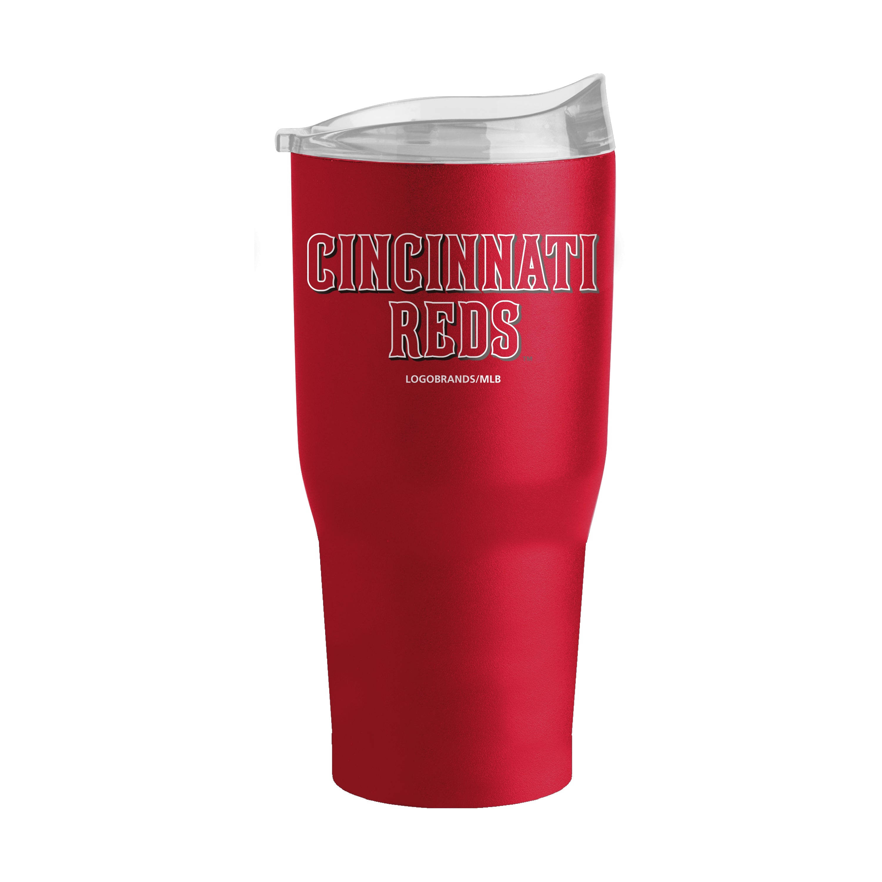 Cincinnati Reds 30oz Flipside Powder Coat Tumbler - Sports Gifts, Sports Memorabilia, Sports Collectibles, Fan Shop