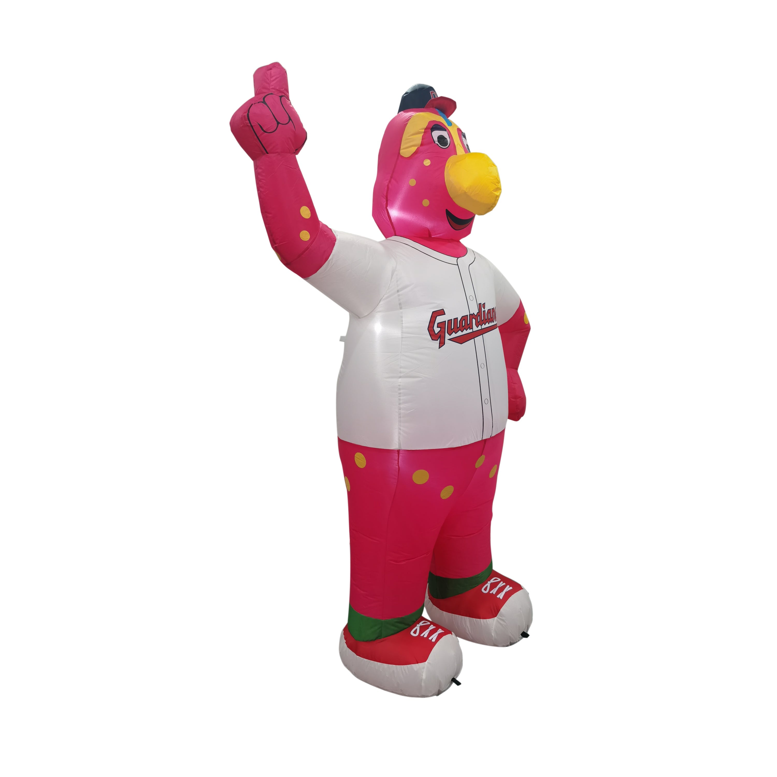 Cleveland Guardians 7ft Yard Inflatable Mascot - Sports Gifts, Sports Memorabilia, Sports Collectibles, Fan Shop
