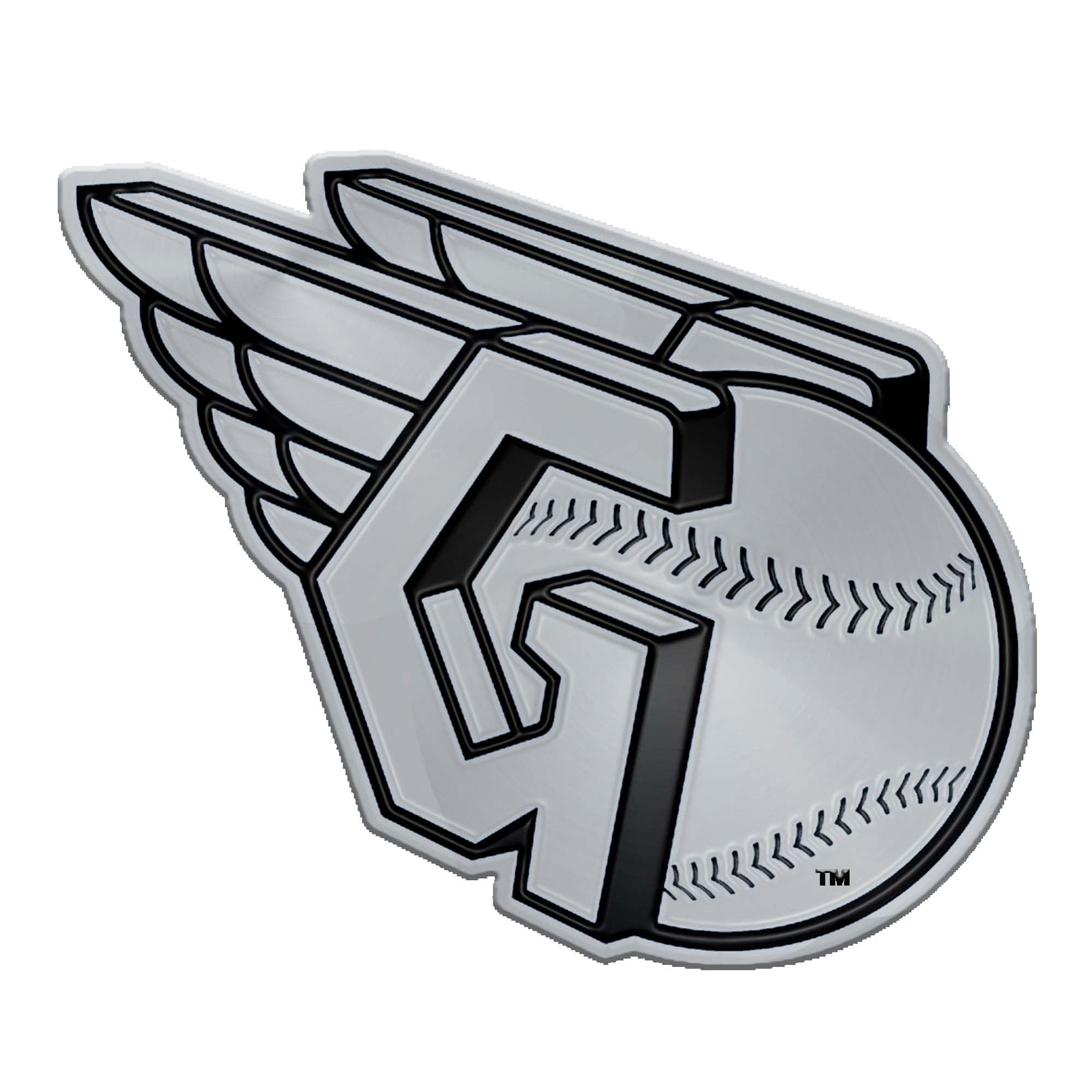 MLB - Cleveland Guardians Plastic Chrome Emblem