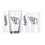 Cleveland Guardians 16oz Gameday Pint Glass - Sports Gifts, Sports Memorabilia, Sports Collectibles, Fan Shop