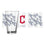 Cleveland Guardians 16oz Scatter Pint Glass - Sports Gifts, Sports Memorabilia, Sports Collectibles, Fan Shop