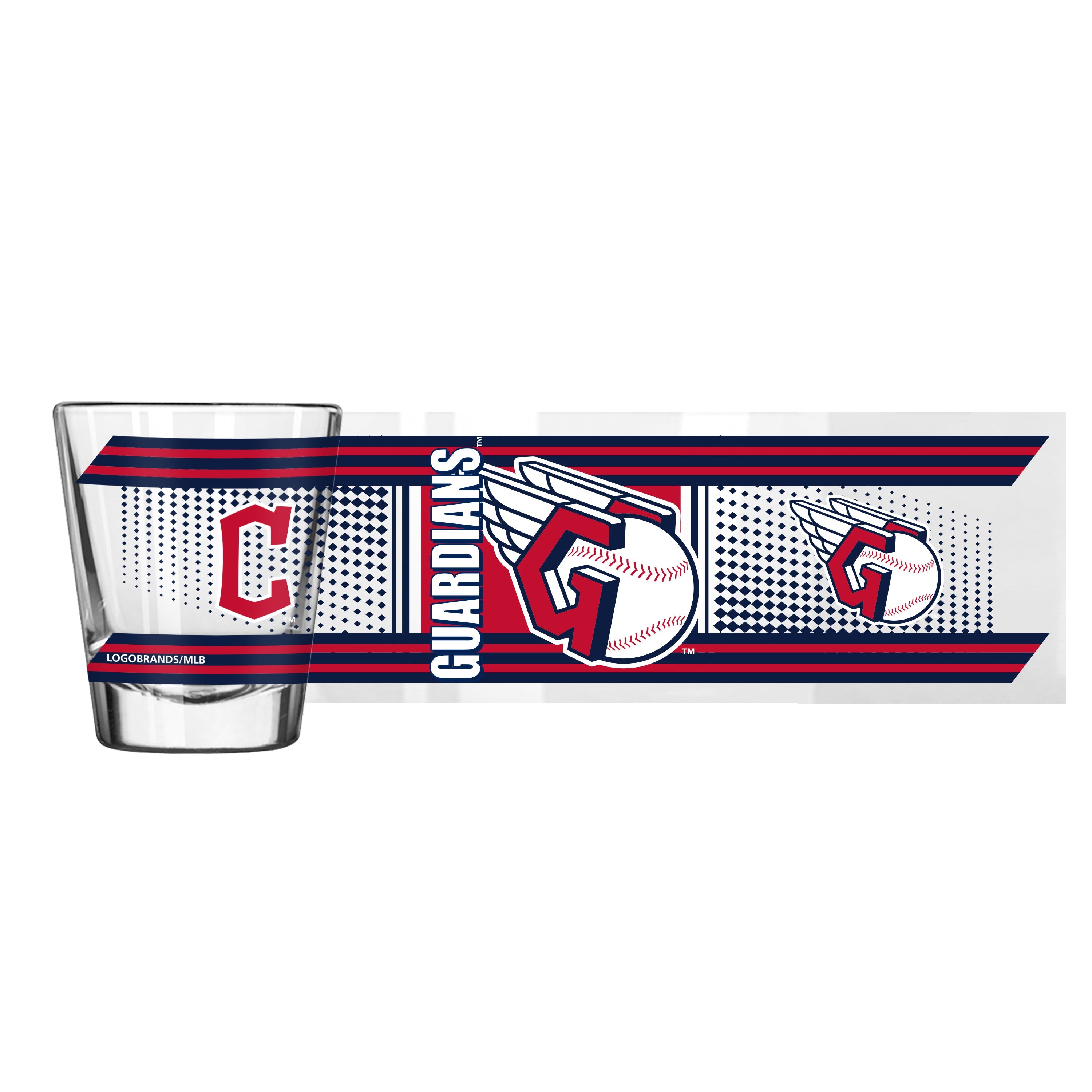 Cleveland Guardians 2oz Hero Shot Glass - Sports Gifts, Sports Memorabilia, Sports Collectibles, Fan Shop