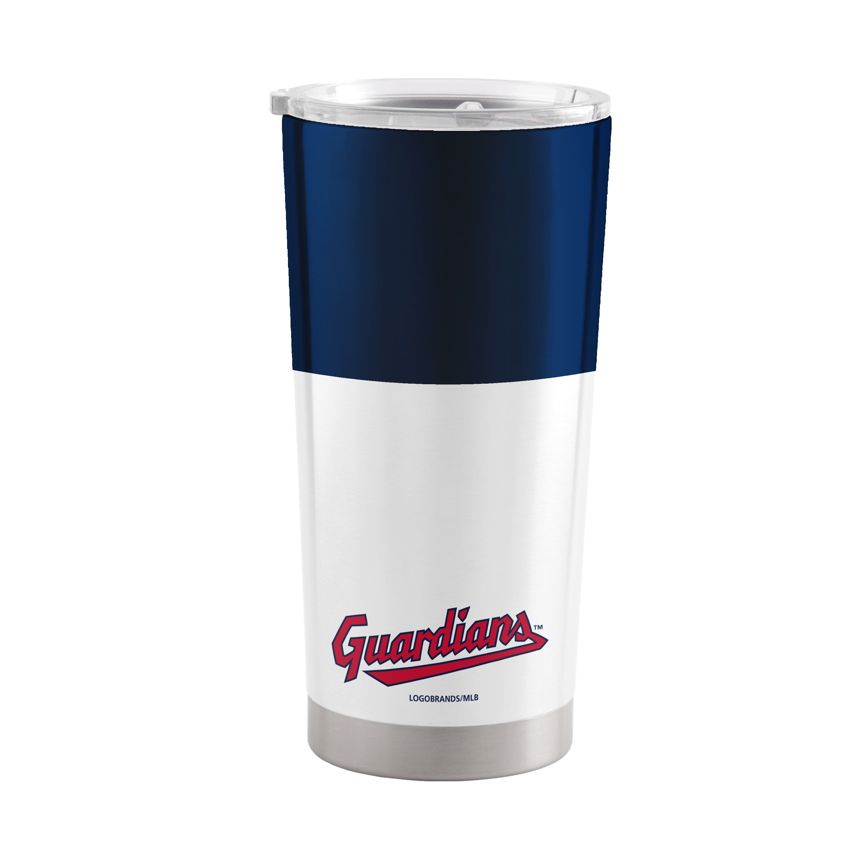 Cleveland Guardians 20oz Colorblock Stainless Tumbler - Sports Gifts, Sports Memorabilia, Sports Collectibles, Fan Shop