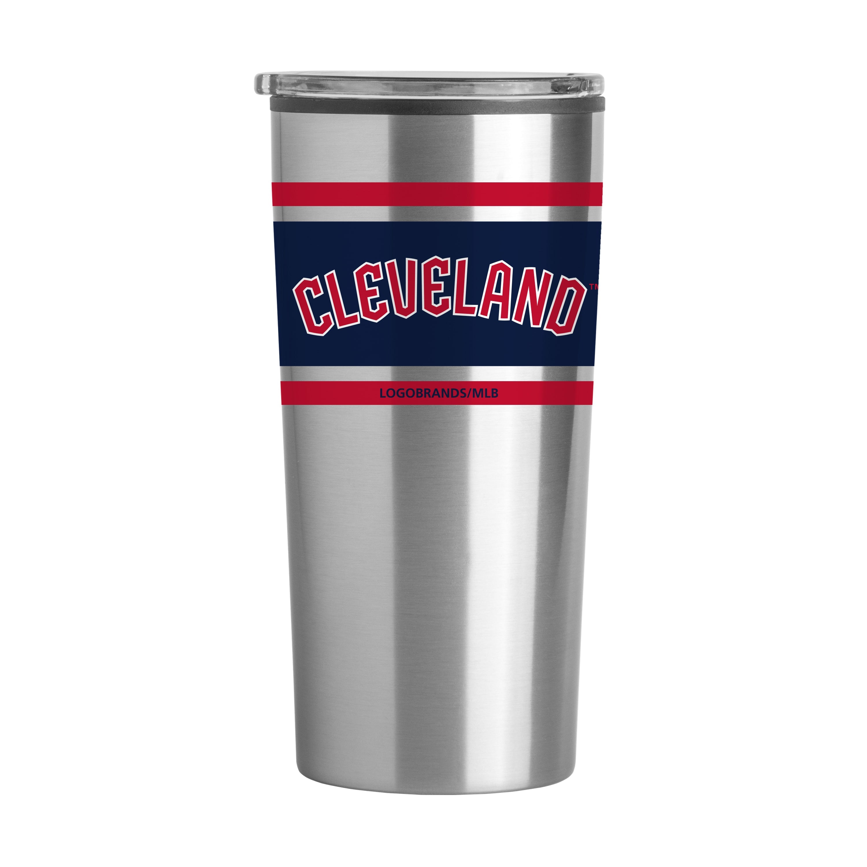 Cleveland Guardians 20oz Stripe Fusion Tumbler - Sports Gifts, Sports Memorabilia, Sports Collectibles, Fan Shop