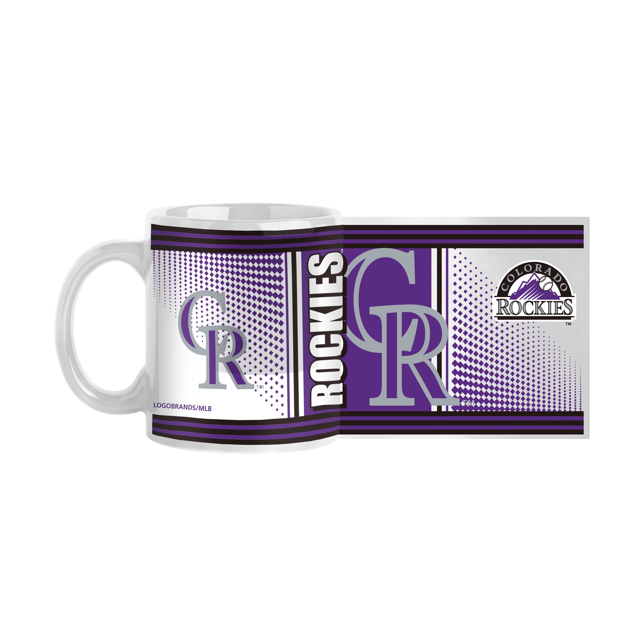 Colorado Rockies 11oz Hero Sublimated Mug - Sports Gifts, Sports Memorabilia, Sports Collectibles, Fan Shop