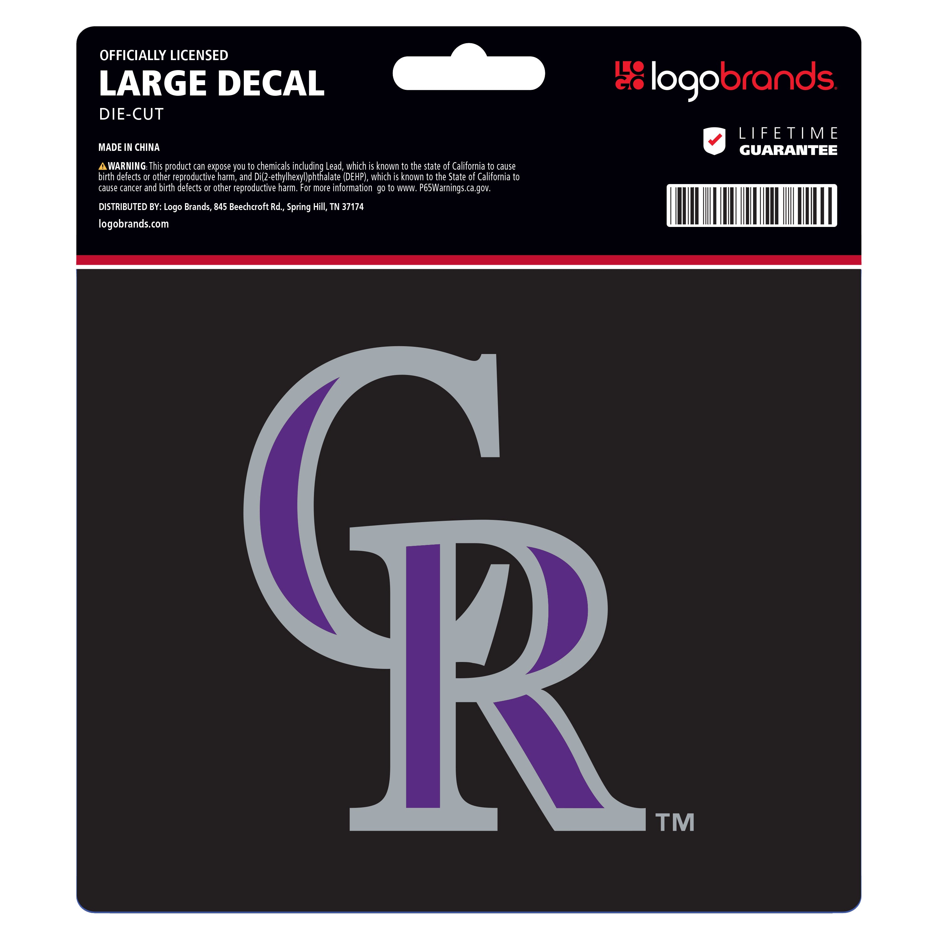 MLB - Colorado Rockies Large Decal