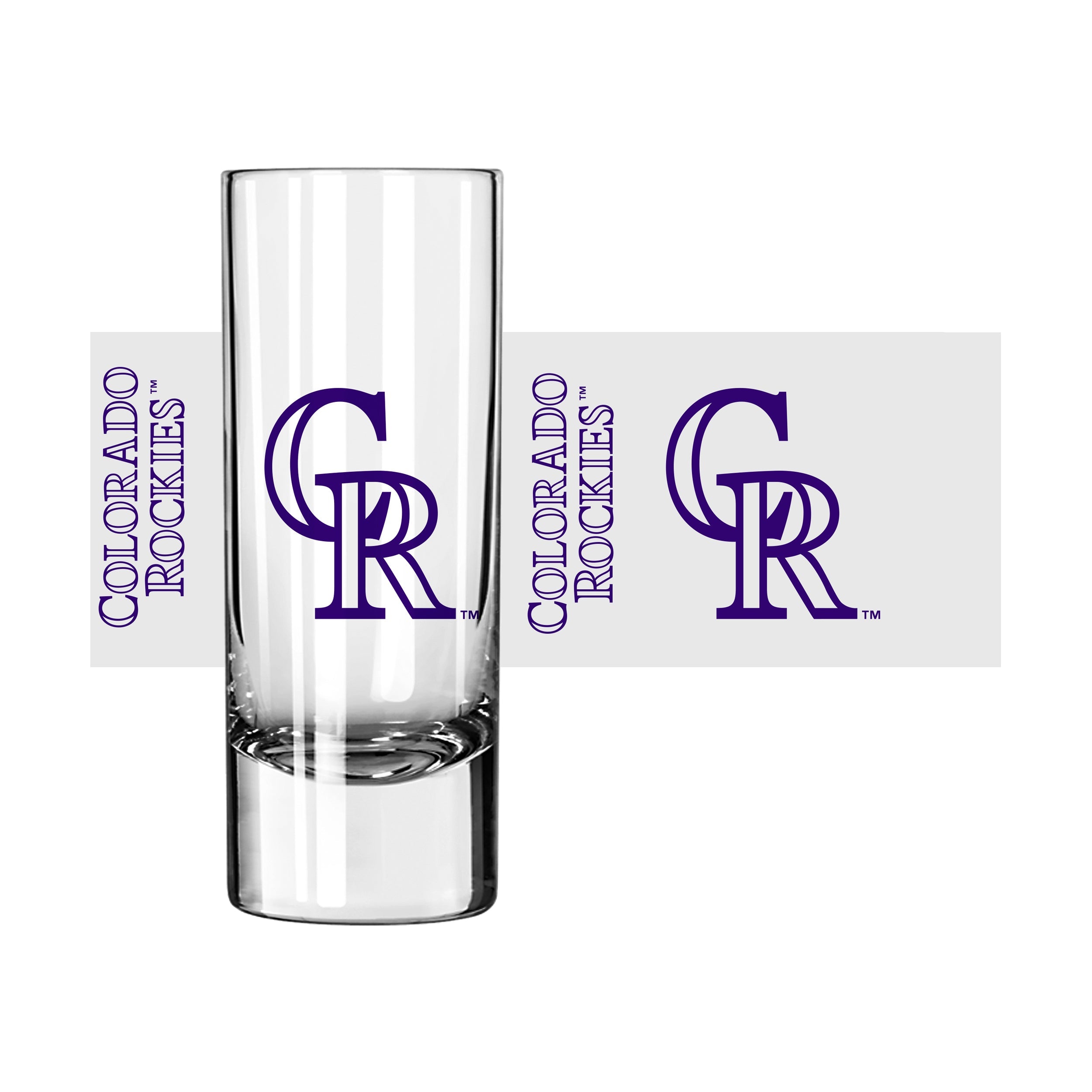 Colorado Rockies 2.5oz Gameday Shooter Glass - Sports Gifts, Sports Memorabilia, Sports Collectibles, Fan Shop