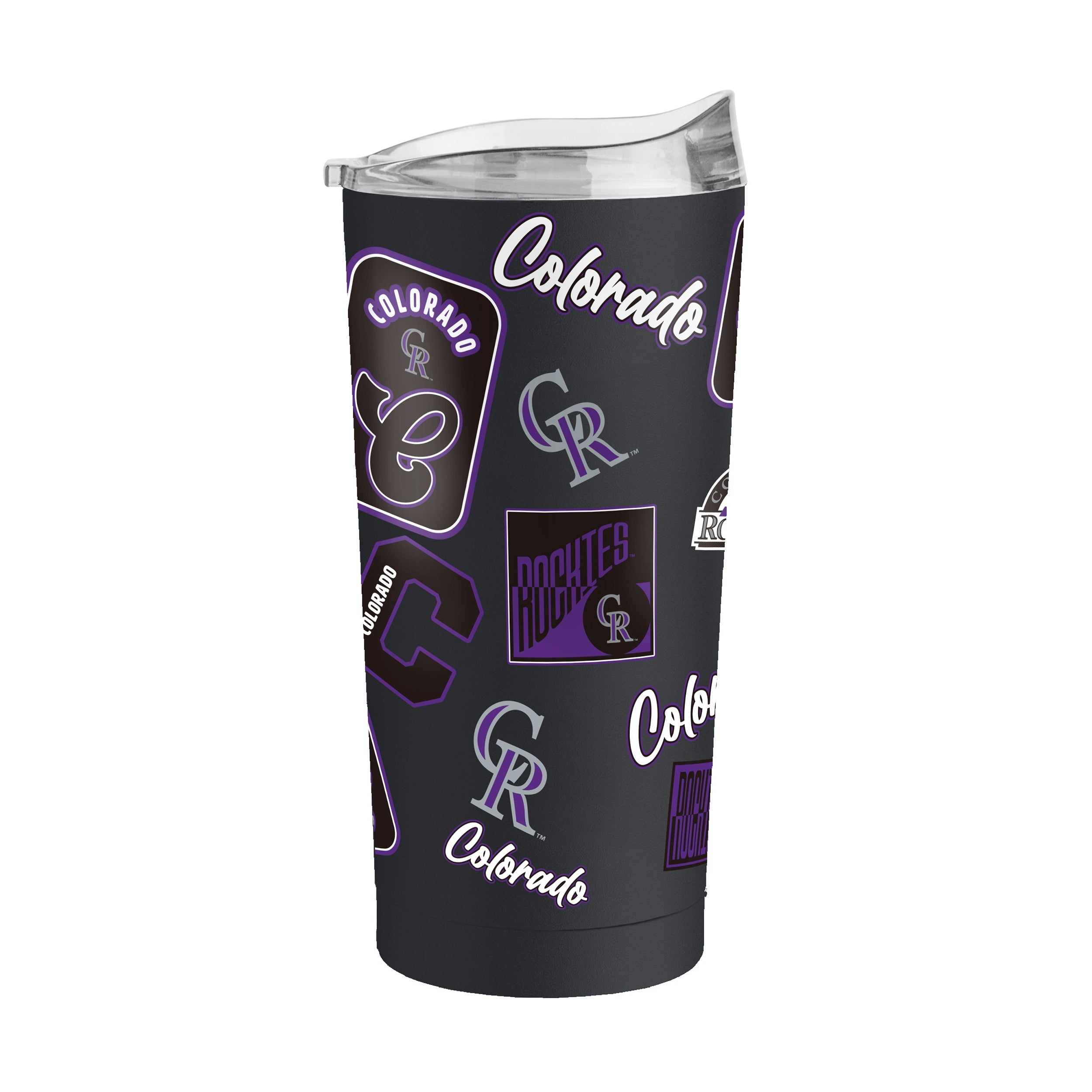 Colorado Rockies 20oz Dream Weave Powder Coat Tumbler - Sports Gifts, Sports Memorabilia, Sports Collectibles, Fan Shop