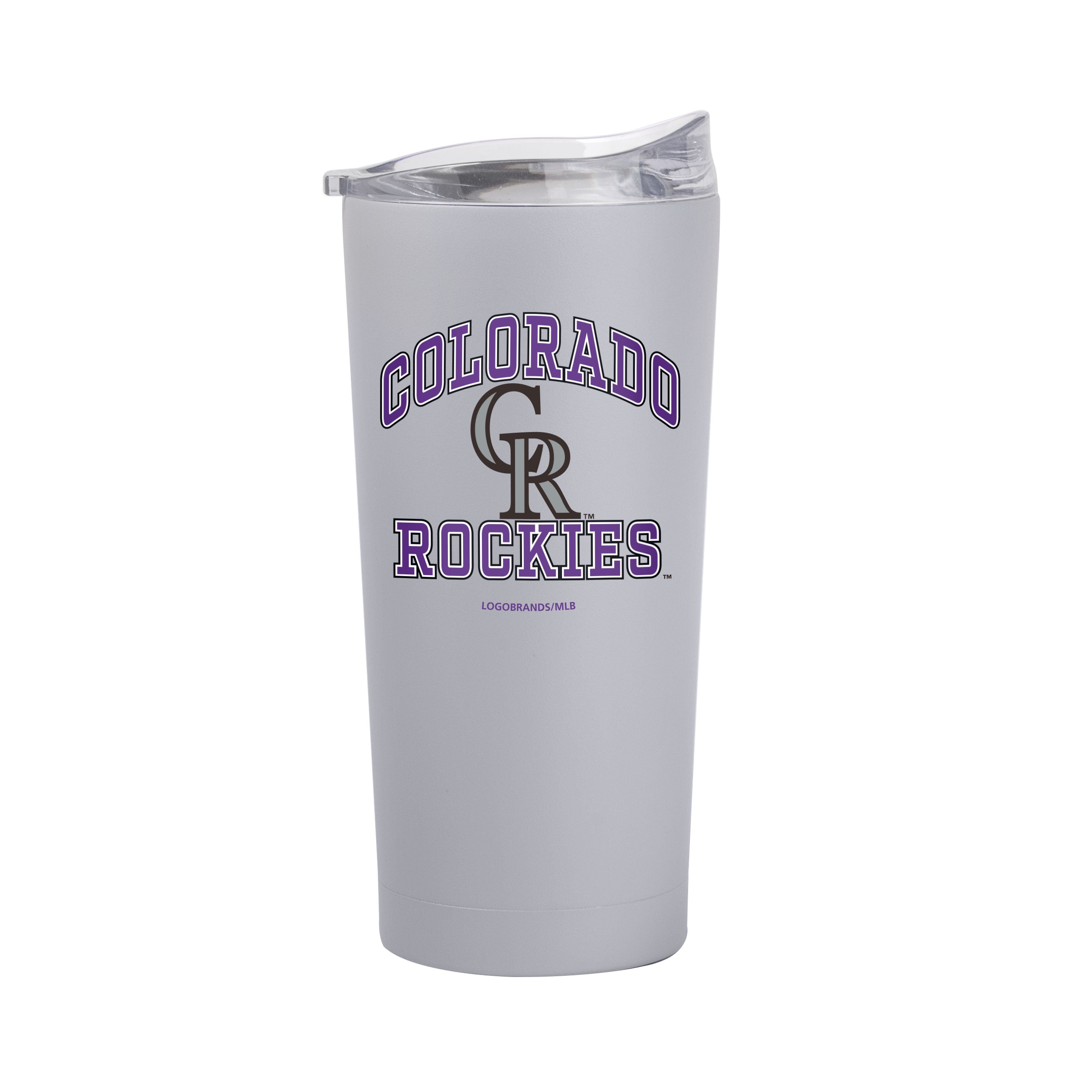 Colorado Rockies 20oz Athletic Powder Coat Tumbler - Sports Gifts, Sports Memorabilia, Sports Collectibles, Fan Shop