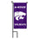 College Flags & Banners Co. Kansas State Wildcats Mini Garden and Flower Pot Flag Topper - Sports Gifts, Sports Memorabilia, Sports Collectibles, Fan Shop