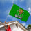 College Flags & Banners Co. Marshall University Green 3x5 Flag and USA 3x5 Flag Set - Sports Collectibles, Sports Memorabilia, Sports Fan Shop, Sports Gifts