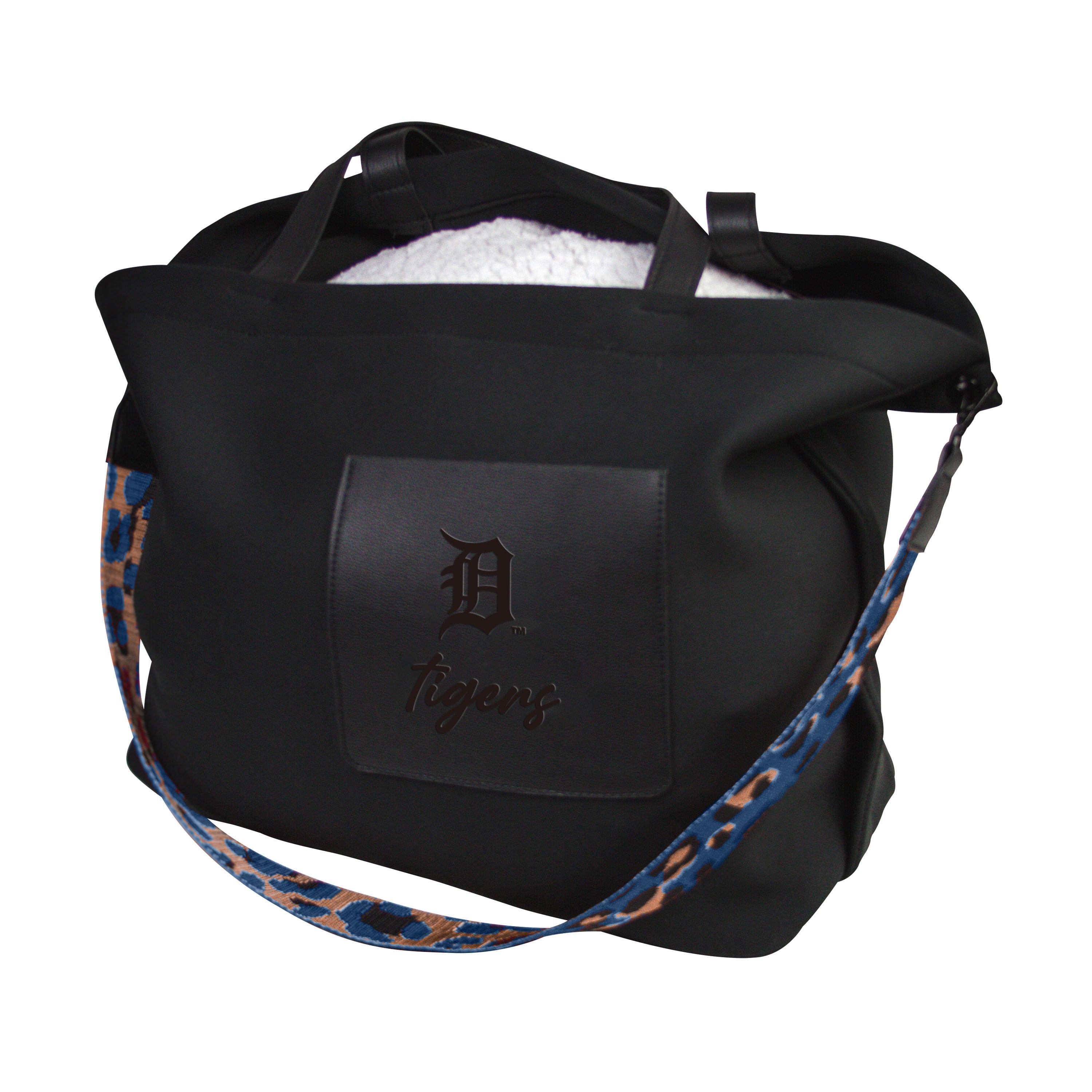 Detroit Tigers Neoprene Tote - Sports Gifts, Sports Memorabilia, Sports Collectibles, Fan Shop