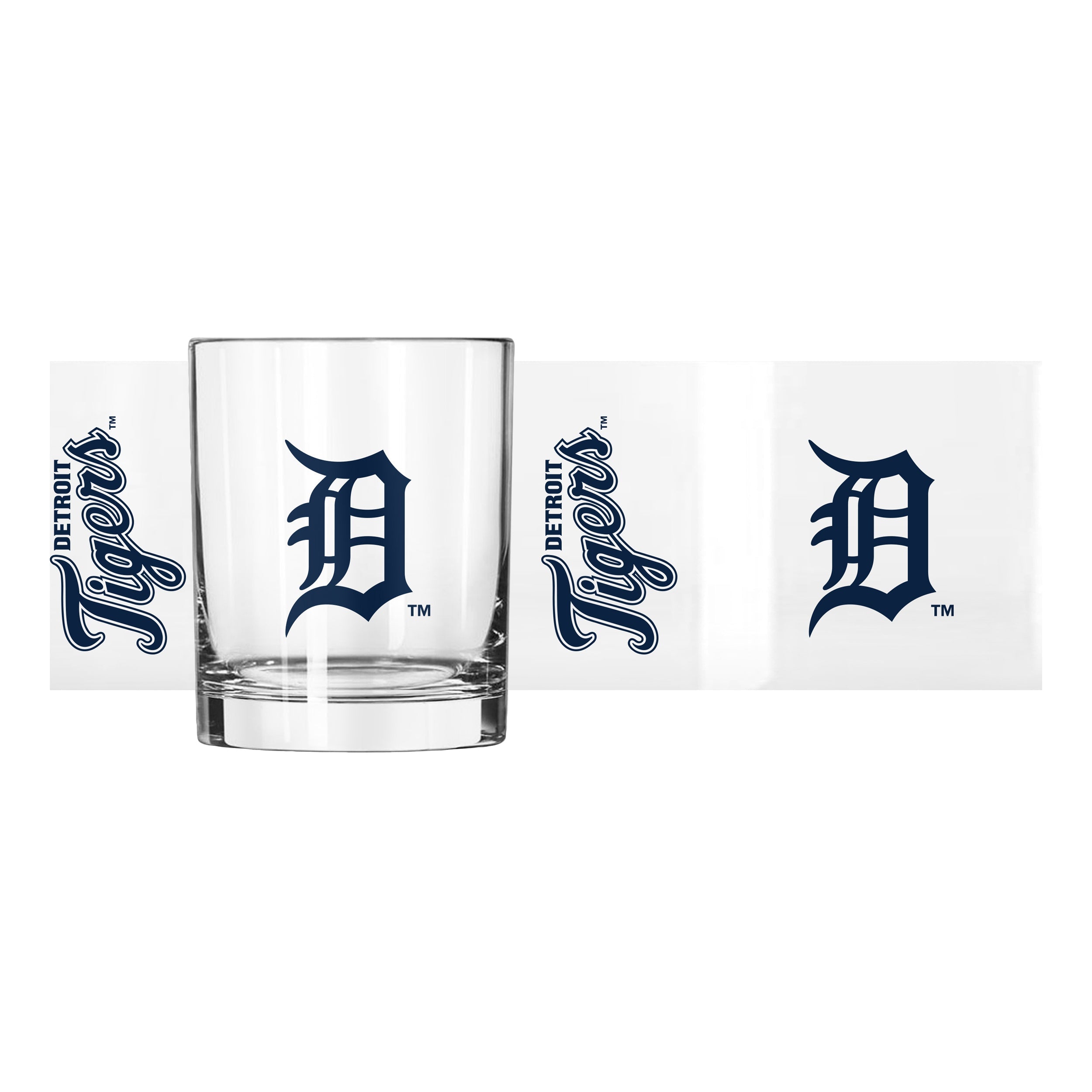 Detroit Tigers 14oz Gameday Rocks Glass - Sports Gifts, Sports Memorabilia, Sports Collectibles, Fan Shop