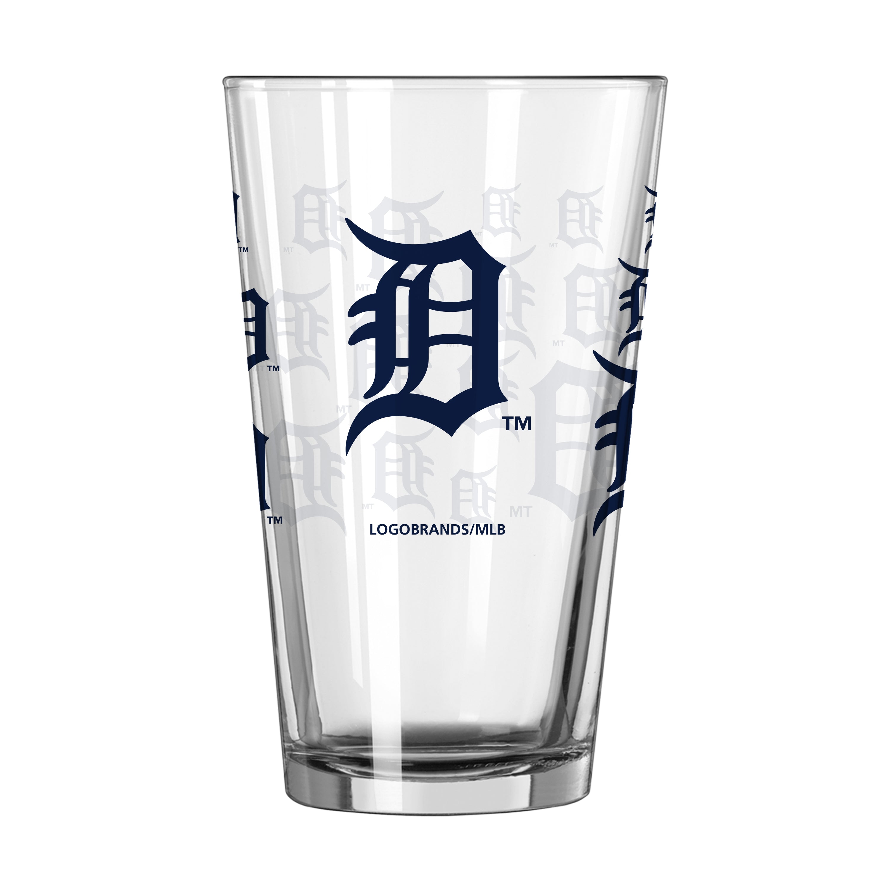 Detroit Tigers 16oz Scatter Pint Glass