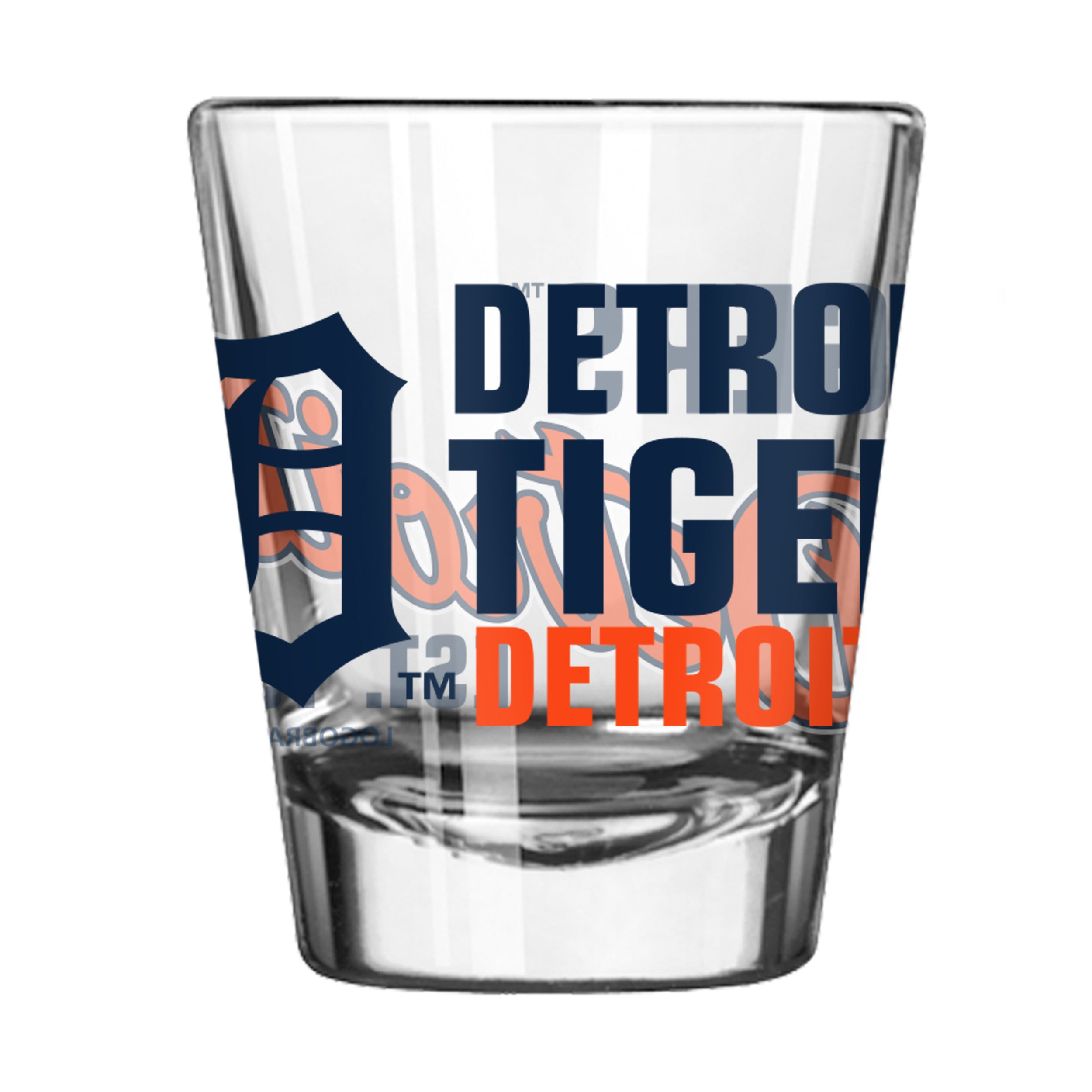 Detroit Tigers 2oz Spirit Shot Glass