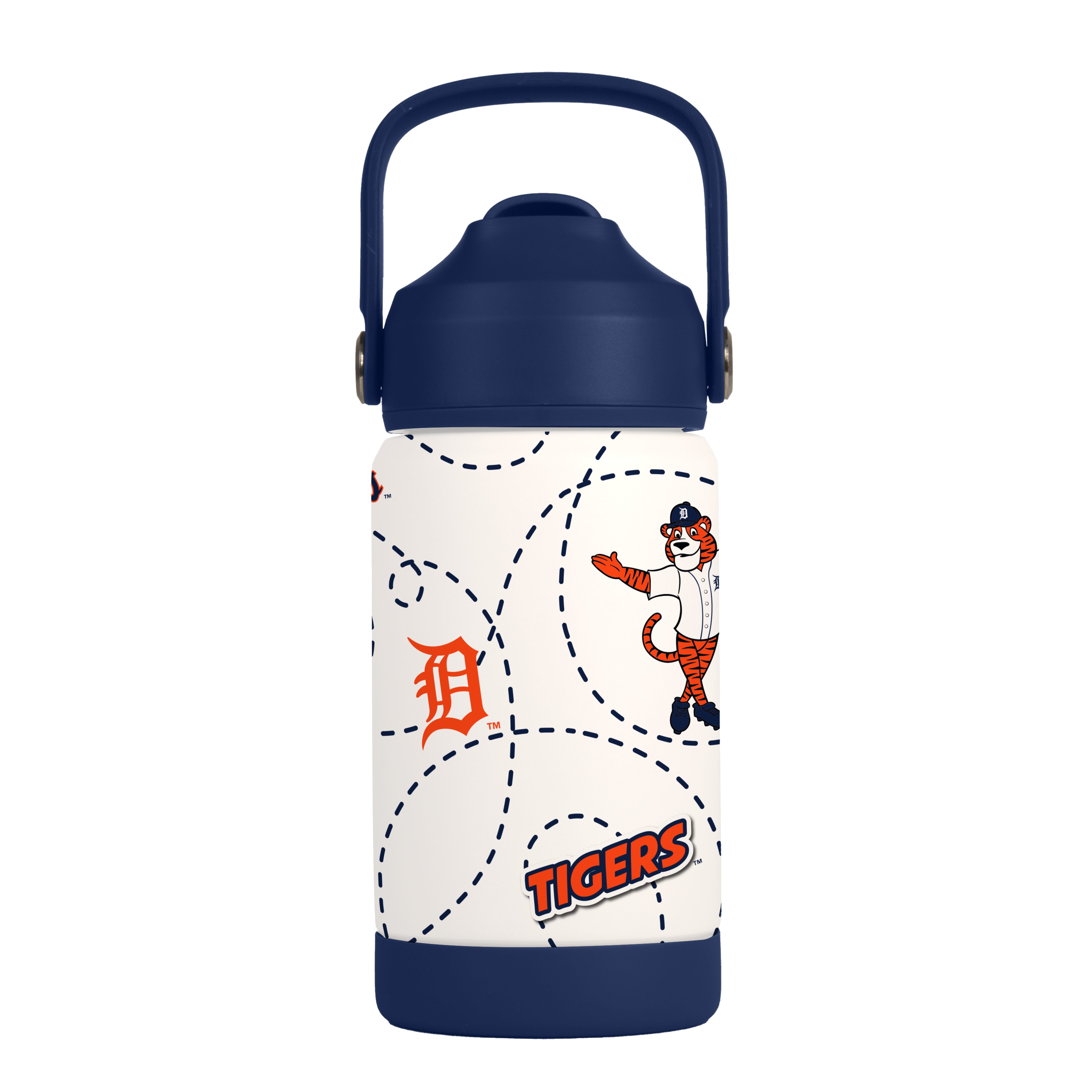 Detroit Tigers 12oz Mascot SS Kids Bottle - Sports Gifts, Sports Memorabilia, Sports Collectibles, Fan Shop