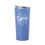 Detroit Tigers 20oz Retro Script Arctic Powder Coat Tumbler