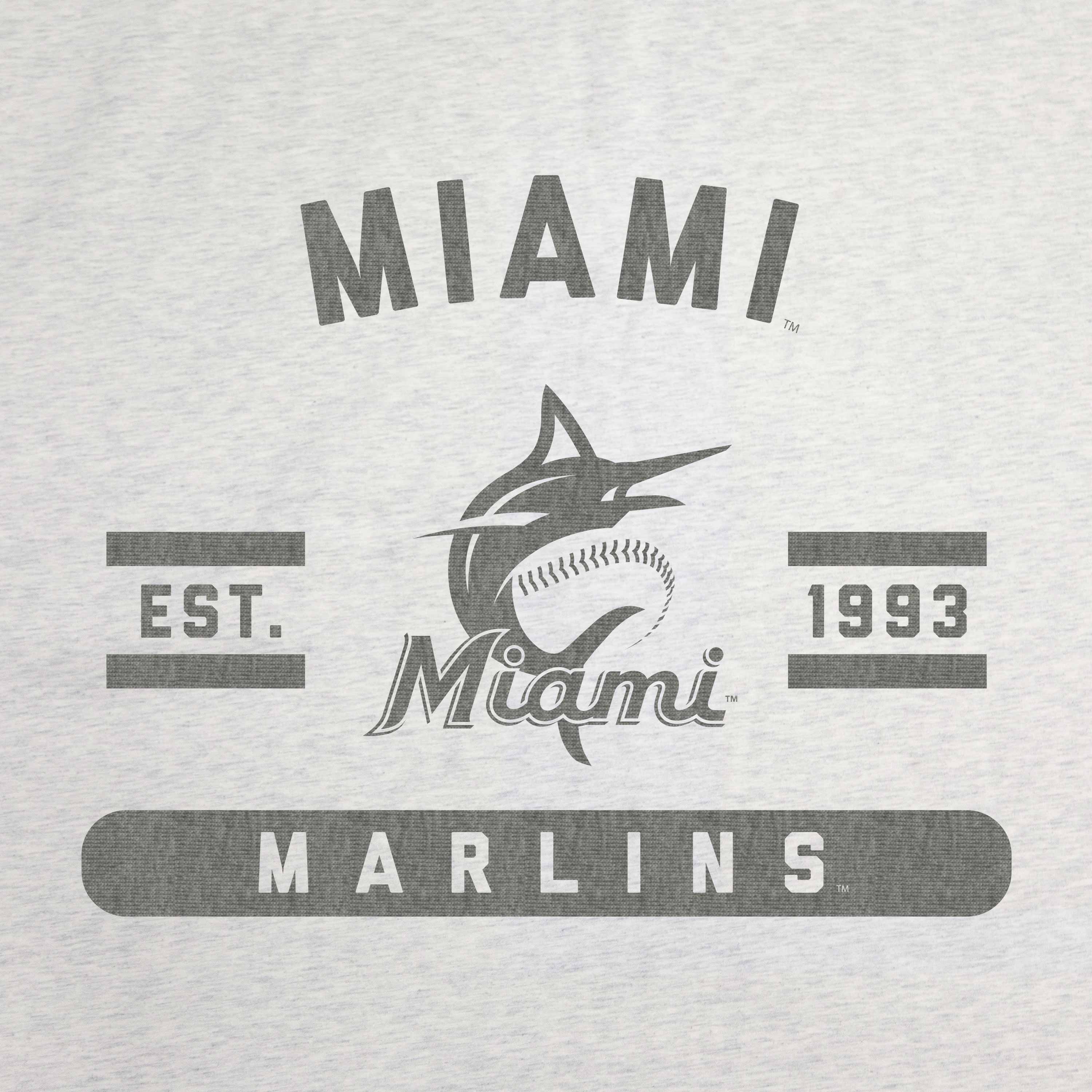 Miami Marlins Oatmeal Sweatshirt Blanket - Sports Gifts, Sports Memorabilia, Sports Collectibles, Fan Shop