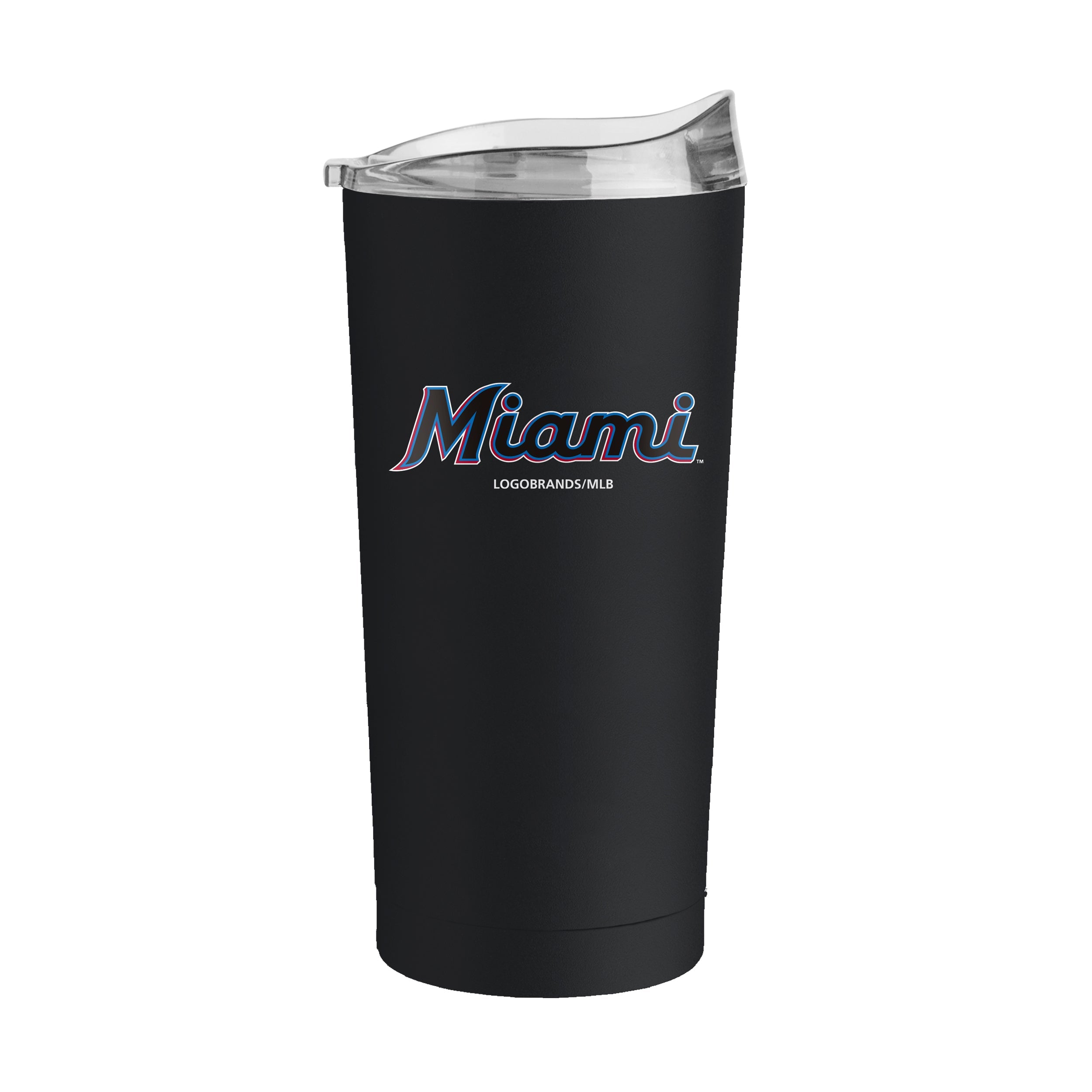 Miami Marlins 20oz Flipside Powder Coat Tumbler - Sports Gifts, Sports Memorabilia, Sports Collectibles, Fan Shop