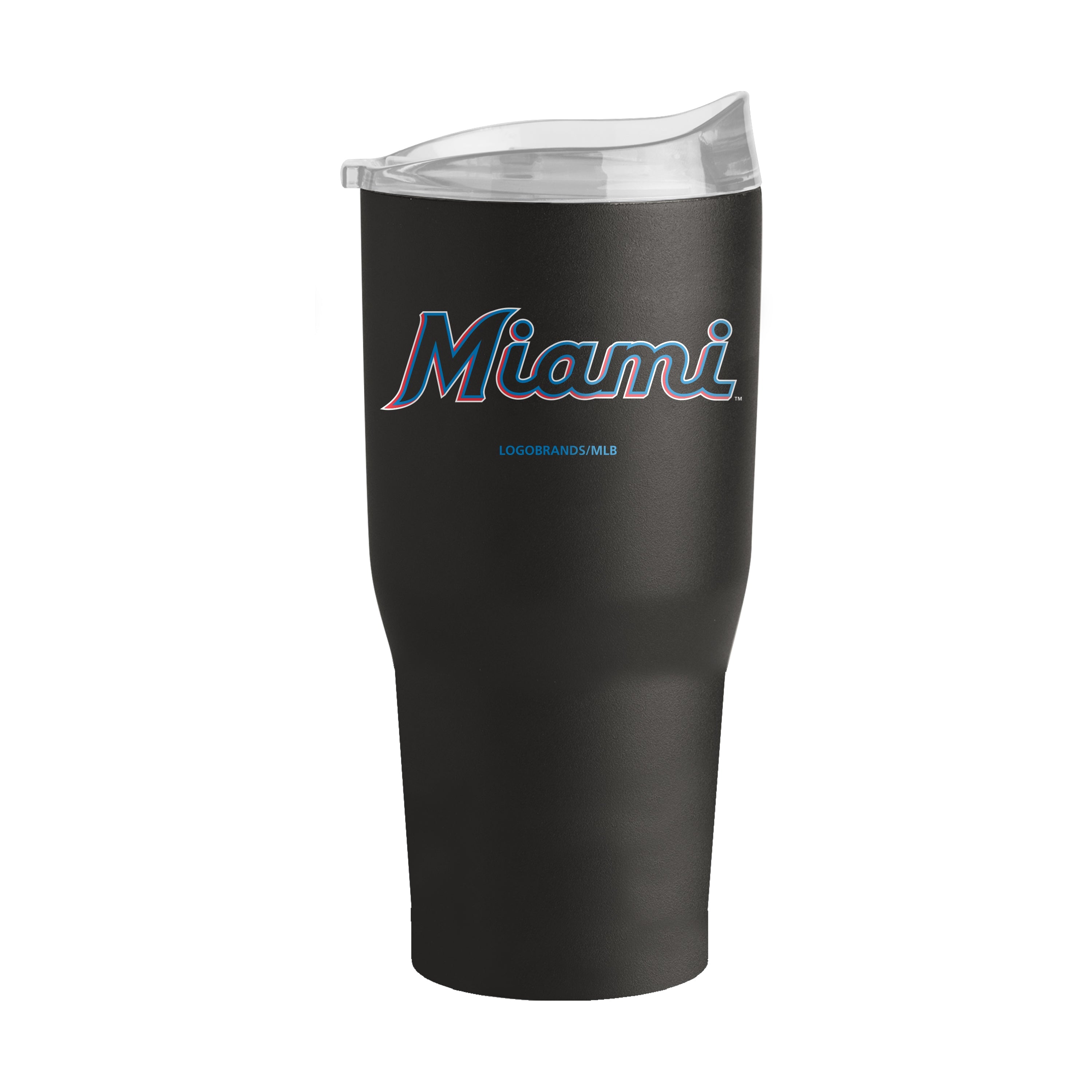 Miami Marlins 30oz Flipside Powder Coat Tumbler - Sports Gifts, Sports Memorabilia, Sports Collectibles, Fan Shop