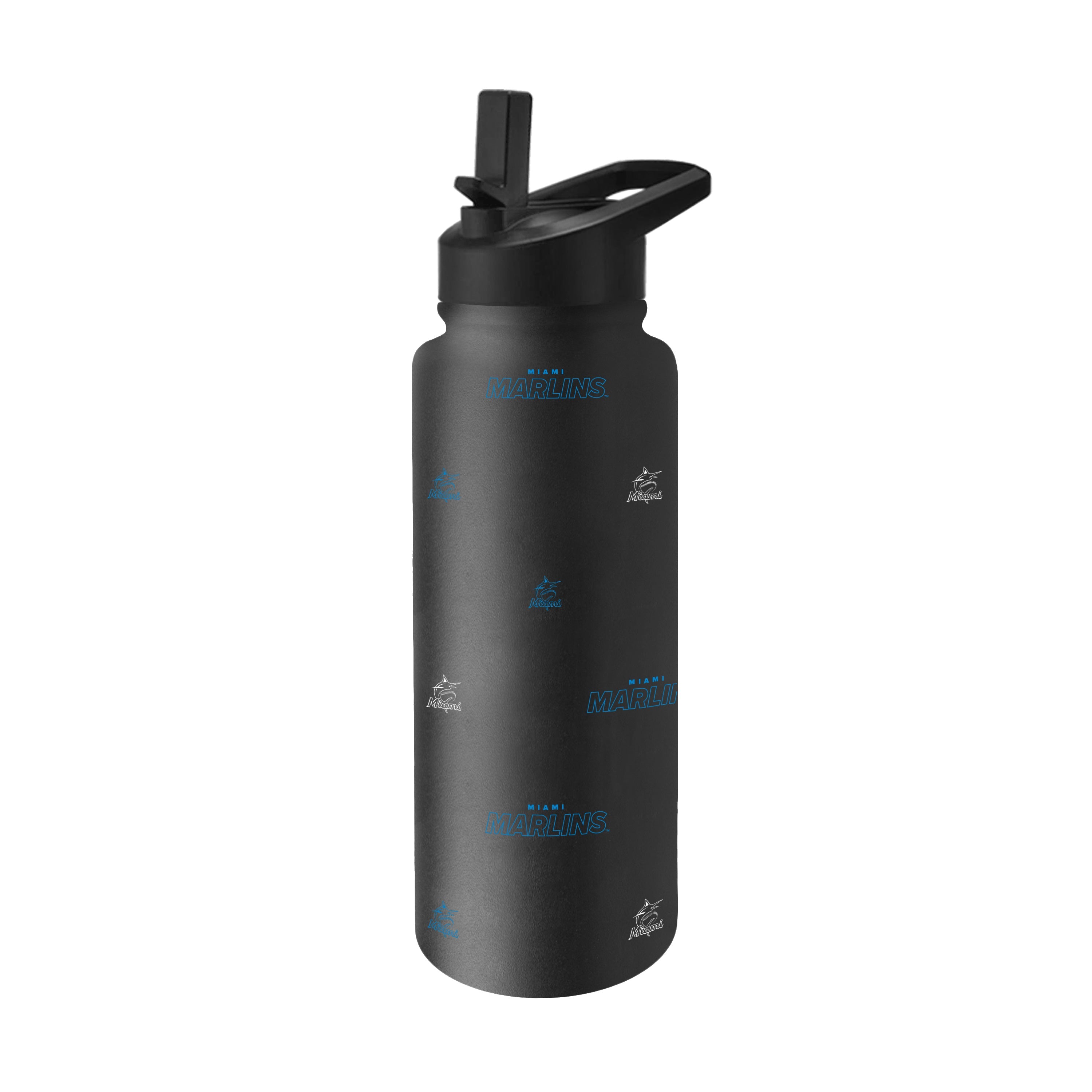 Miami Marlins 34oz Step And Repeat Quencher Bottle