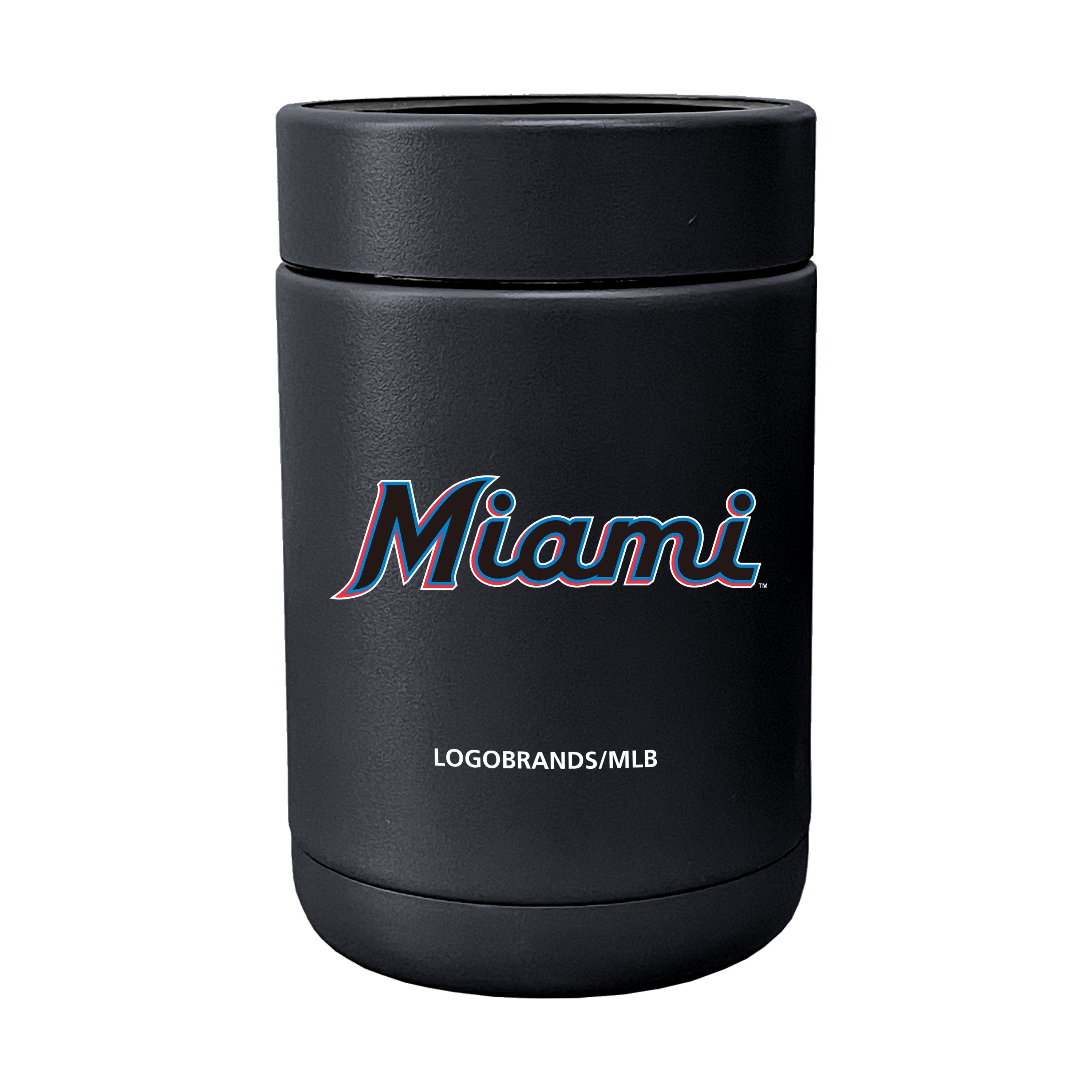 Miami Marlins Flipside Powder Coat Coolie - Sports Gifts, Sports Memorabilia, Sports Collectibles, Fan Shop
