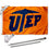 College Flags & Banners Co. UTEP Orange Flag and Pole Bracket Mount Bundle - Sports Collectibles, Sports Memorabilia, Sports Fan Shop, Sports Gifts