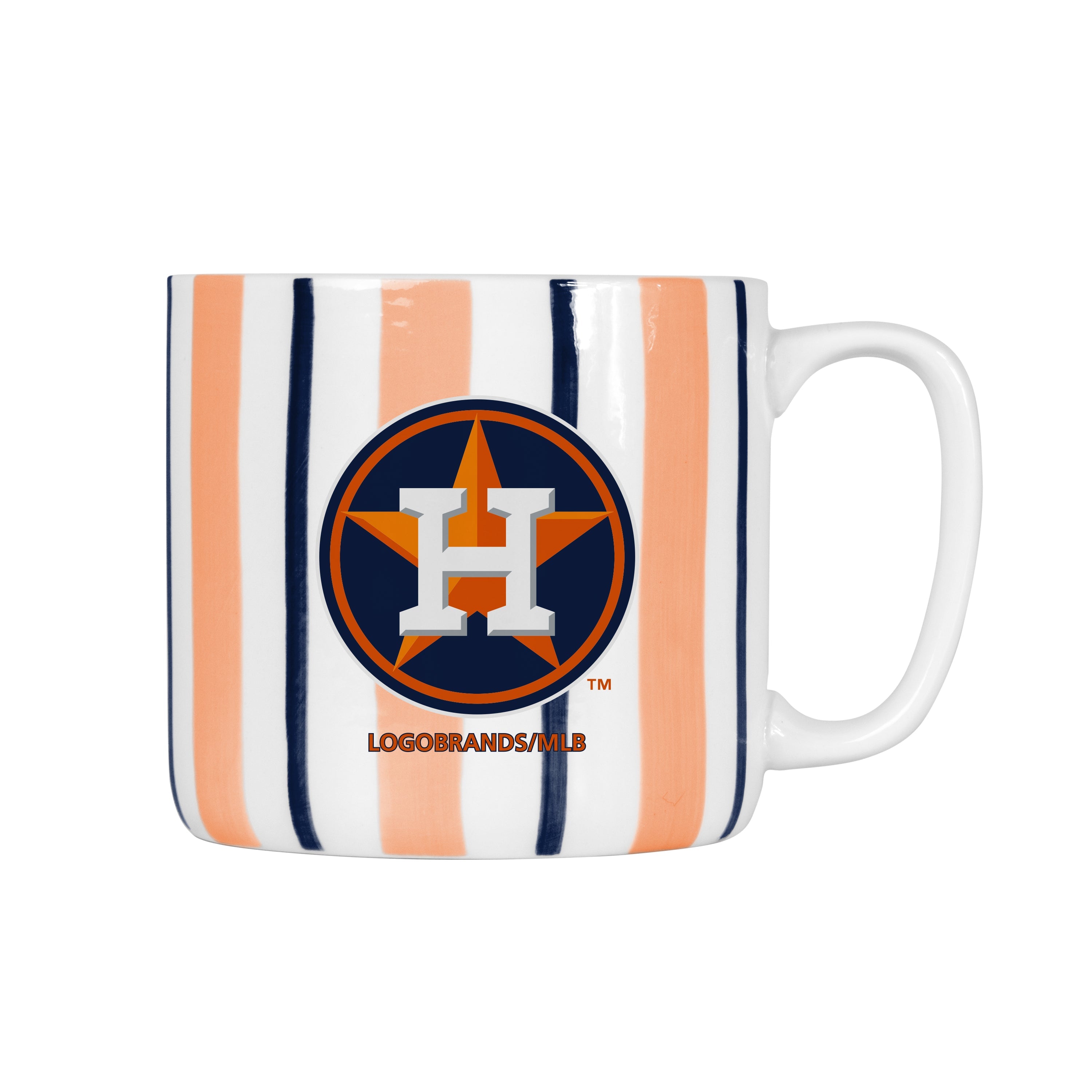 Houston Astros 16oz Brushstroke Stripe Mug