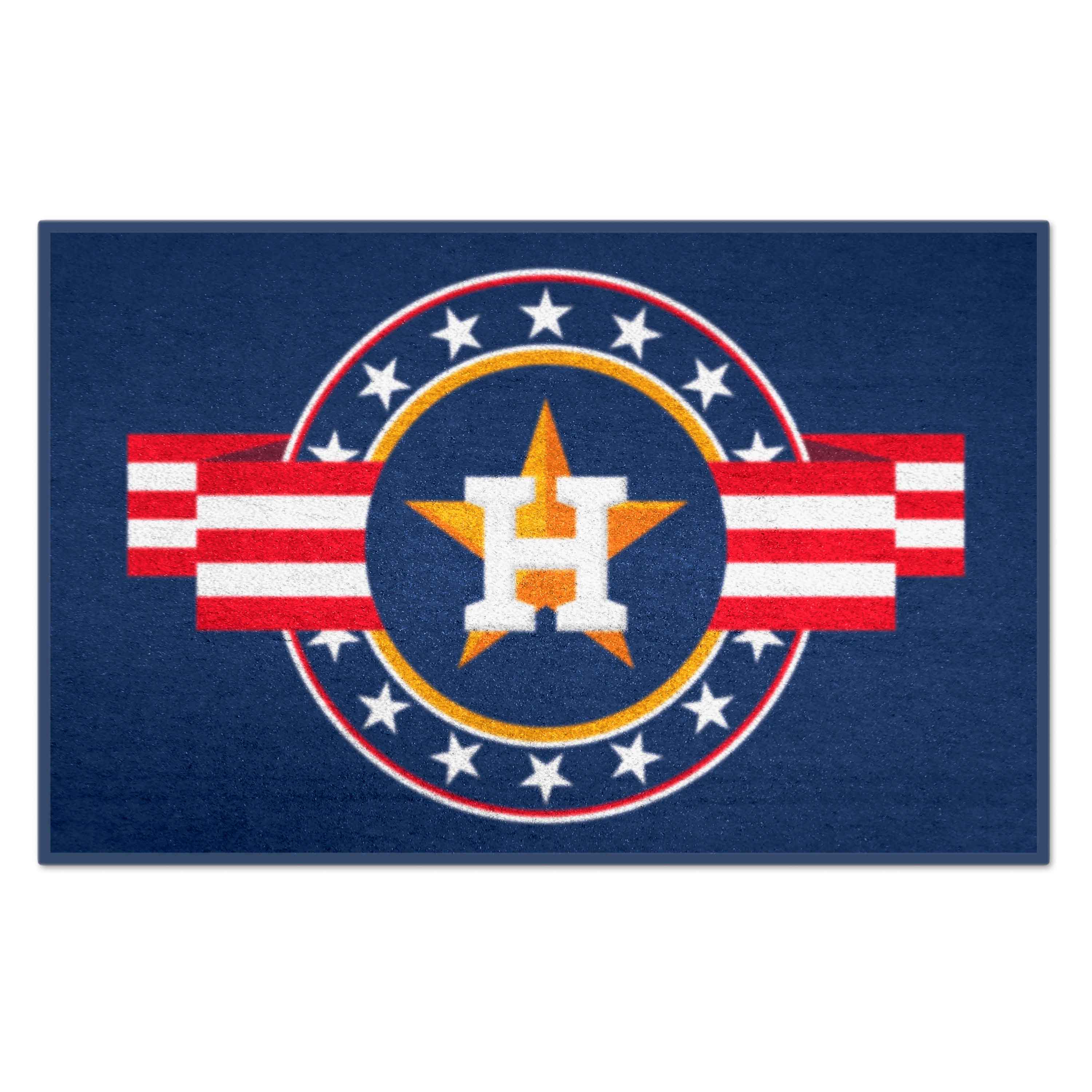 Houston Astros Starter Mat - MLB Patriotic