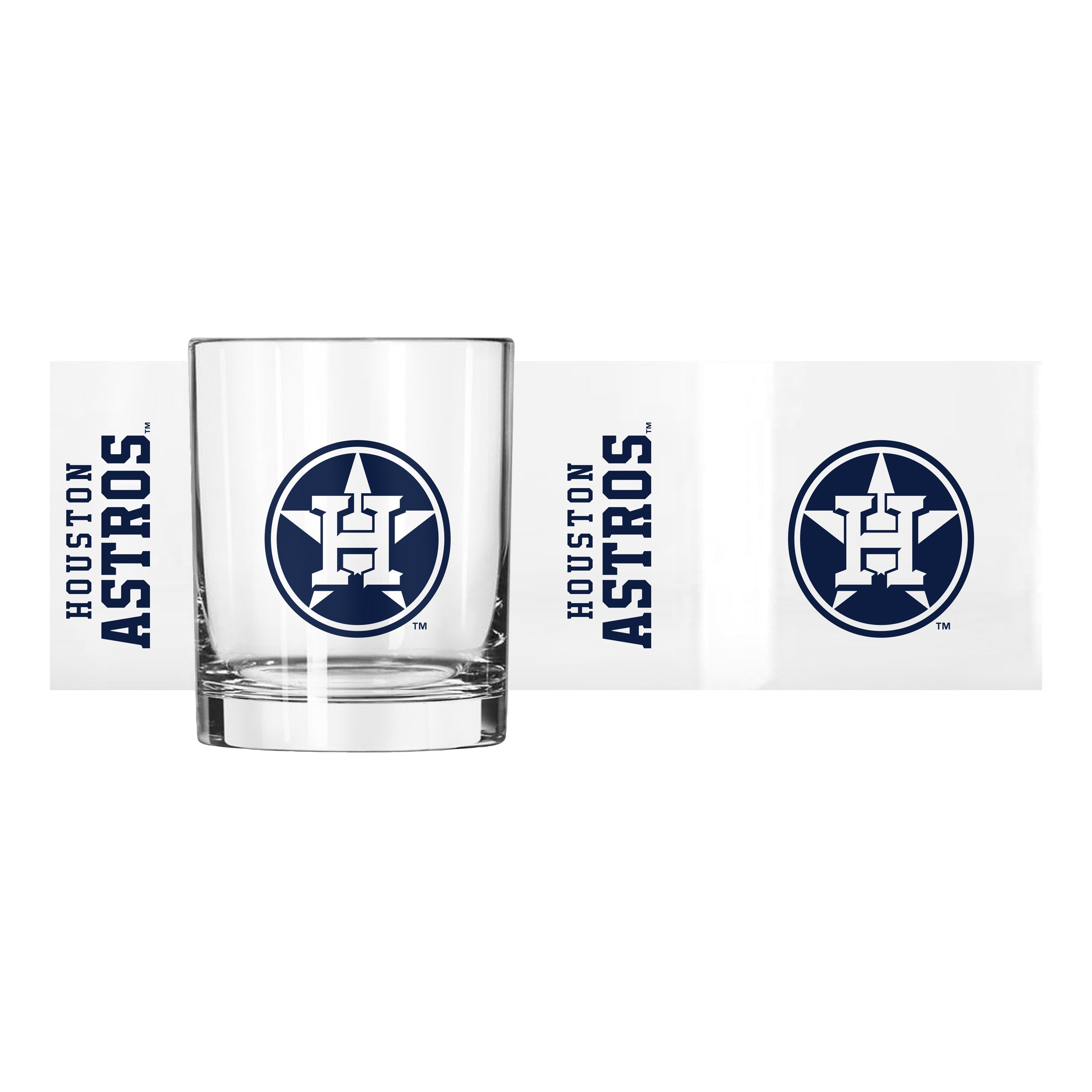 Houston Astros 14oz Gameday Rocks Glass - Sports Gifts, Sports Memorabilia, Sports Collectibles, Fan Shop