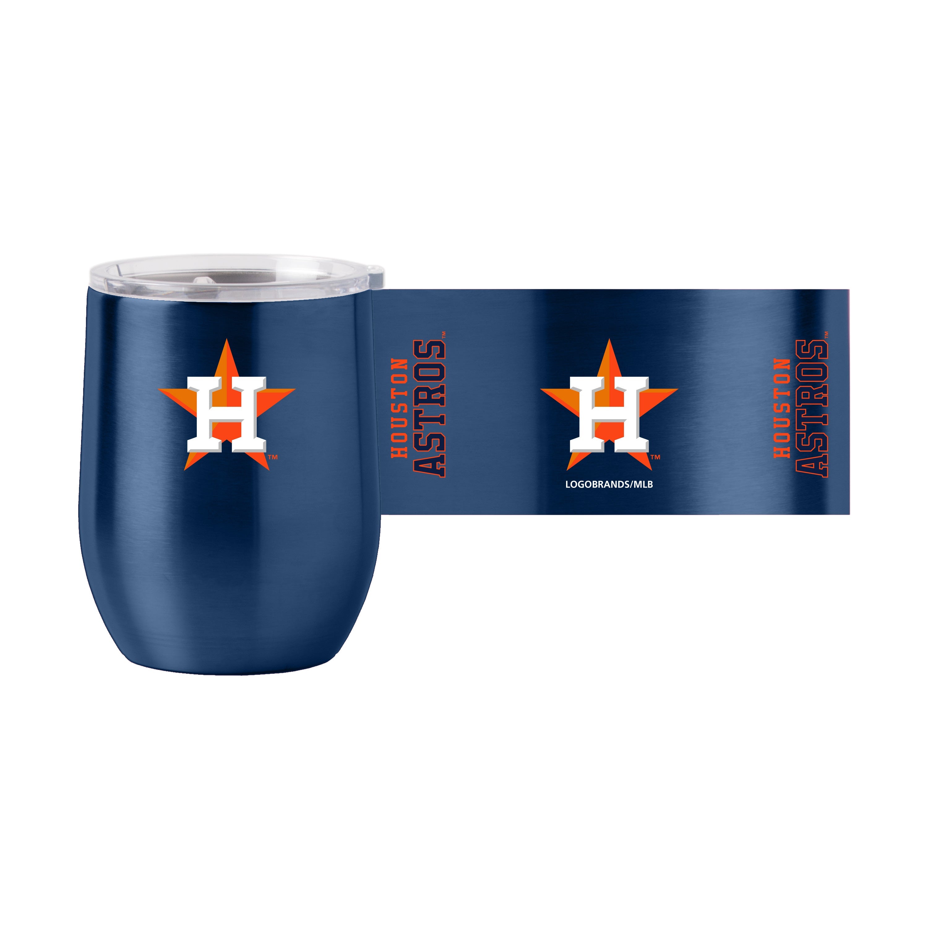 Houston Astros 16oz Gameday Stainless Curved Beverage - Sports Gifts, Sports Memorabilia, Sports Collectibles, Fan Shop