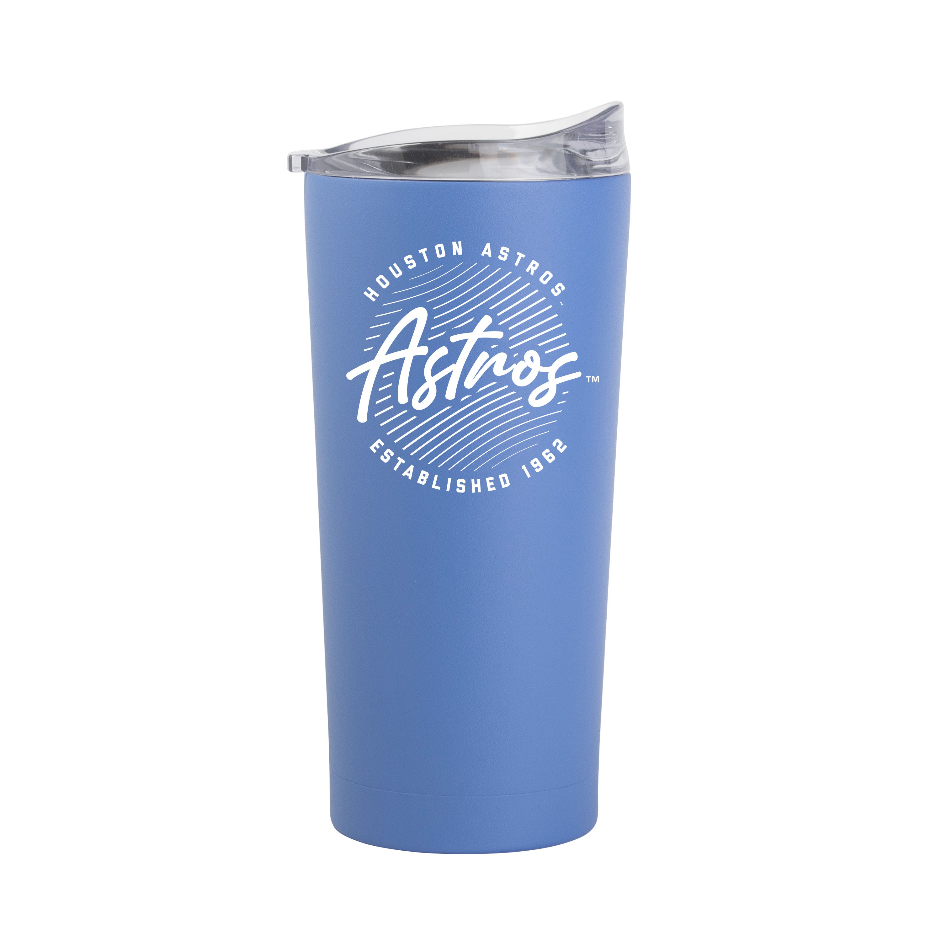 Houston Astros 20oz Retro Script Arctic Powder Coat Tumbler - Sports Gifts, Sports Memorabilia, Sports Collectibles, Fan Shop
