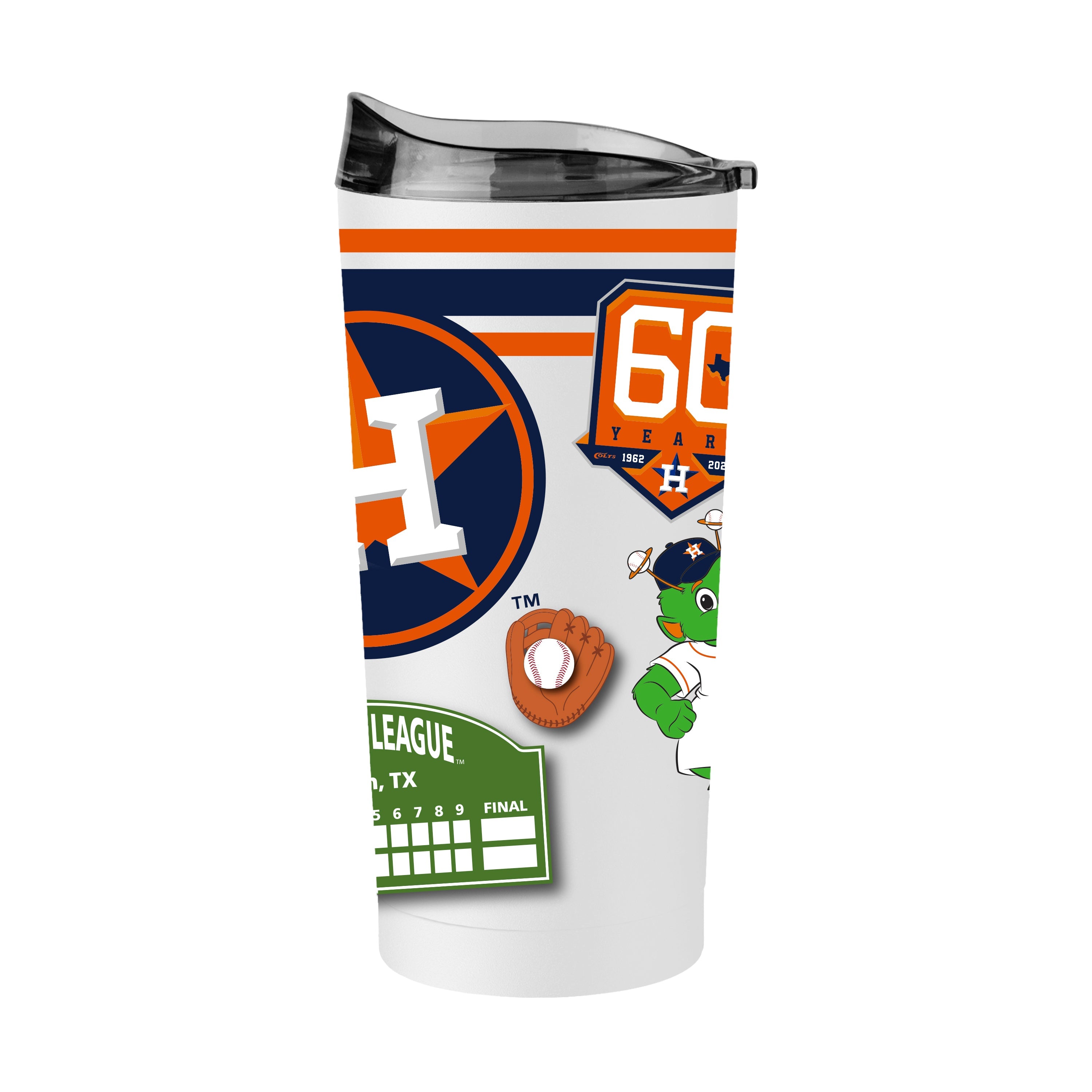 Houston Astros 20oz Native Stainless Steel Tumbler