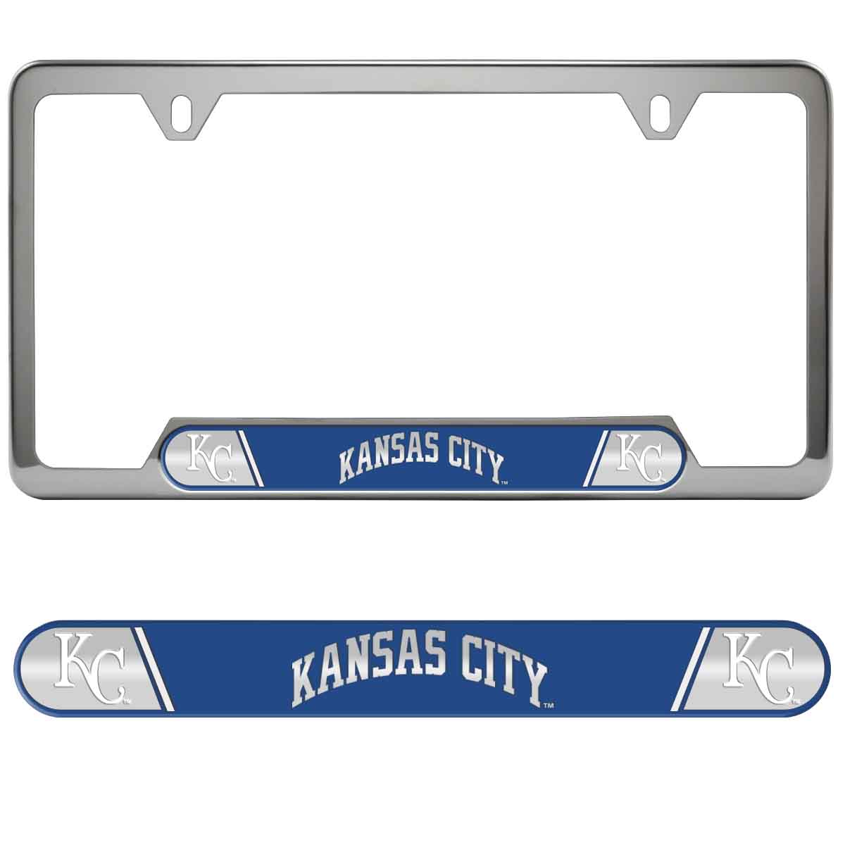 KC Royals Embossed License Plate Frame