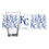 Kansas City Royals 16oz Scatter Pint Glass - Sports Gifts, Sports Memorabilia, Sports Collectibles, Fan Shop