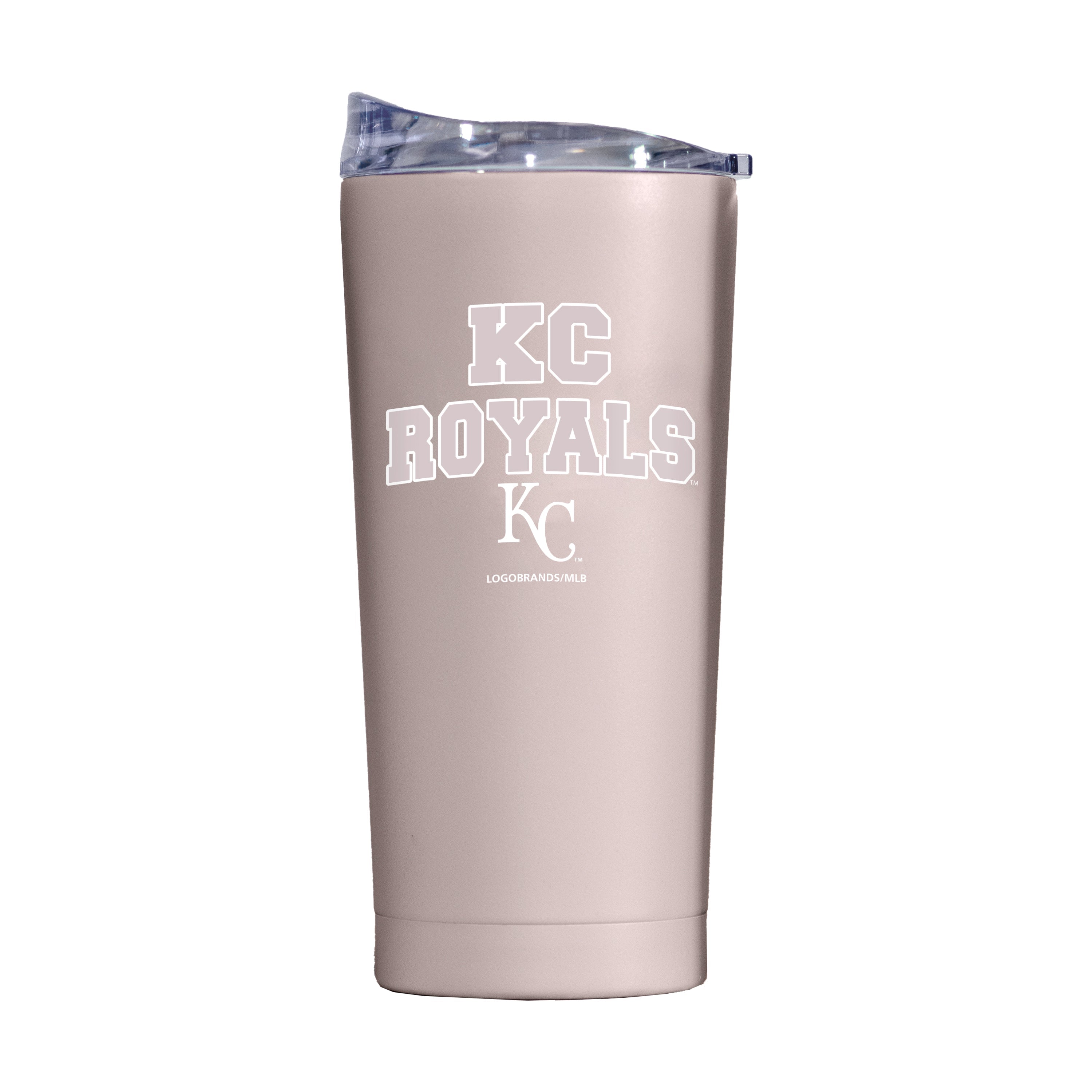 Kansas City Royals 20oz Stencil Powder Coat Tumbler - Sports Gifts, Sports Memorabilia, Sports Collectibles, Fan Shop